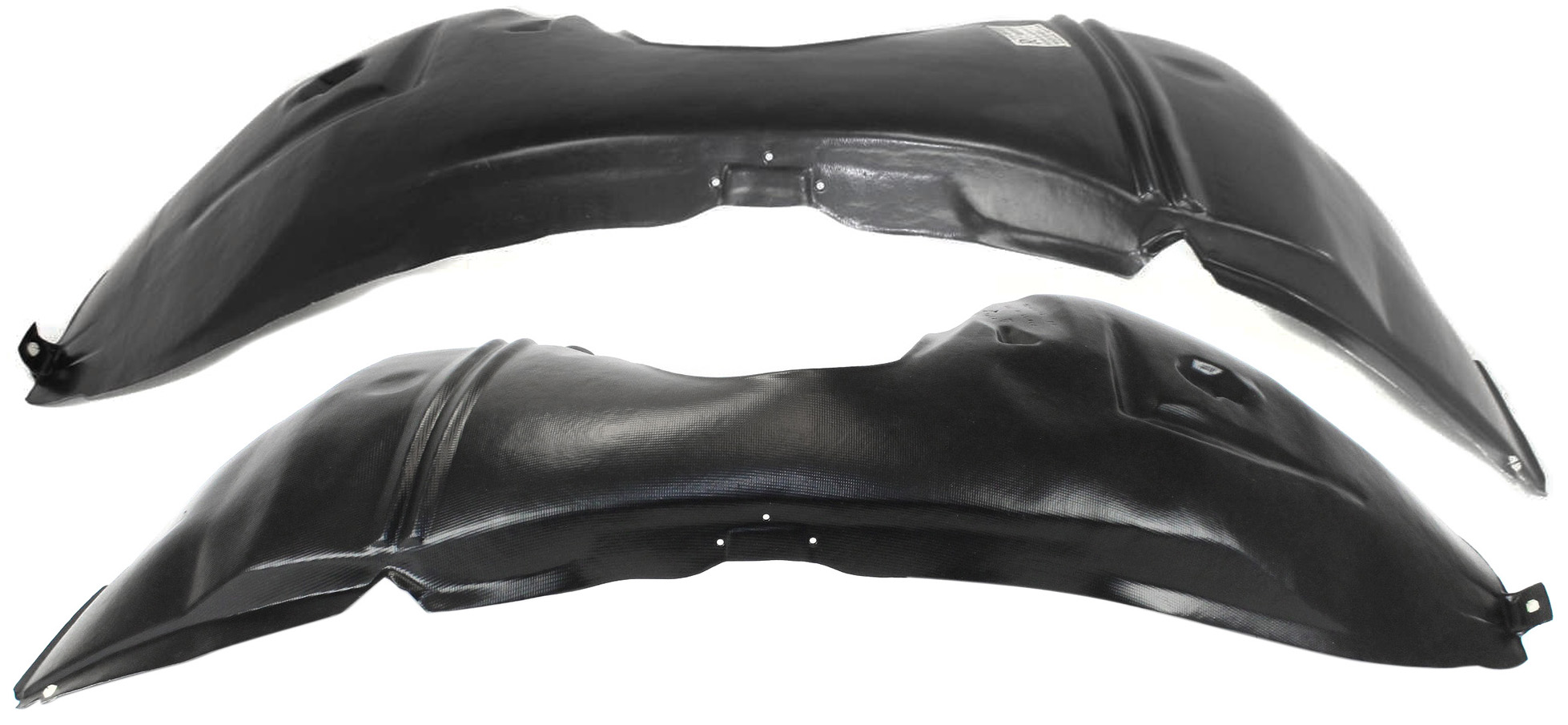 AM FOCUS 00-07 FRONT FENDER LINER RH AND LH w 16 Wheels SKU SET REPF222122 Partslink FO1250134 FO1251107 OEM 5S4Z16103A 5S4Z16102AA