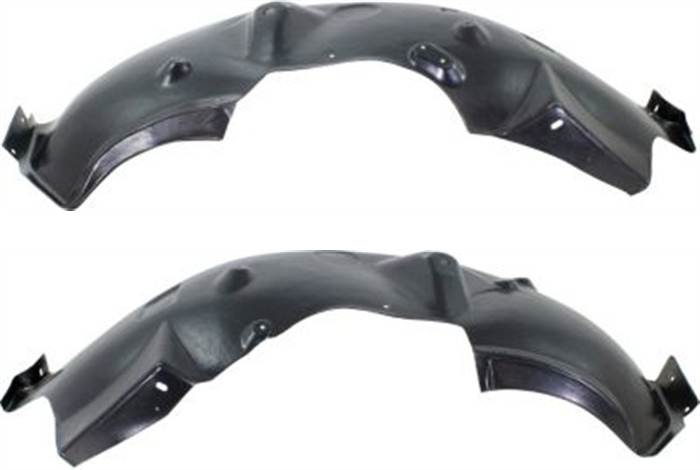 AM F SERIES SUPER DUTY 08-10 FRONT FENDER LINER RH AND LH SKU SET REPF222133 Partslink FO1249147 FO1248147 OEM 8C3Z16054B 8C3Z16055D