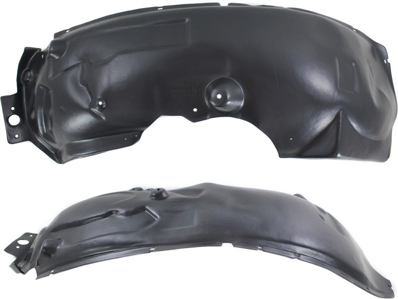 AM F SERIES SUPER DUTY P U 11-16 FRONT FENDER LINER RH AND LH SKU SET REPF222141 Partslink FO1249156 FO1248156 OEM BC3Z16054B BC3Z16055A