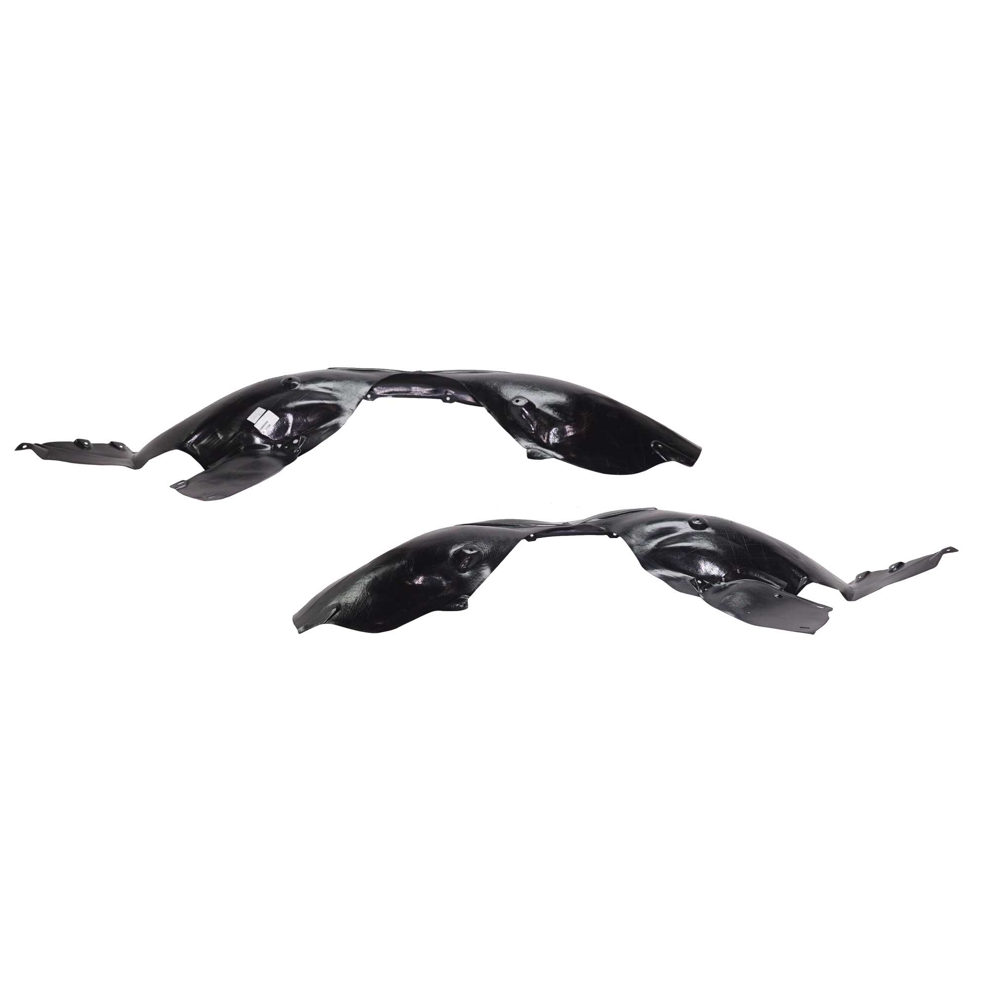 AM EXPLORER 11-15 POLICE INTERCEPTOR UTILITY 13-15 FRONT FENDER LINER RH AND LH SKU SET REPF222155 Partslink FO1249149 FO1248149 OEM BB5Z16102D BB5Z16103E