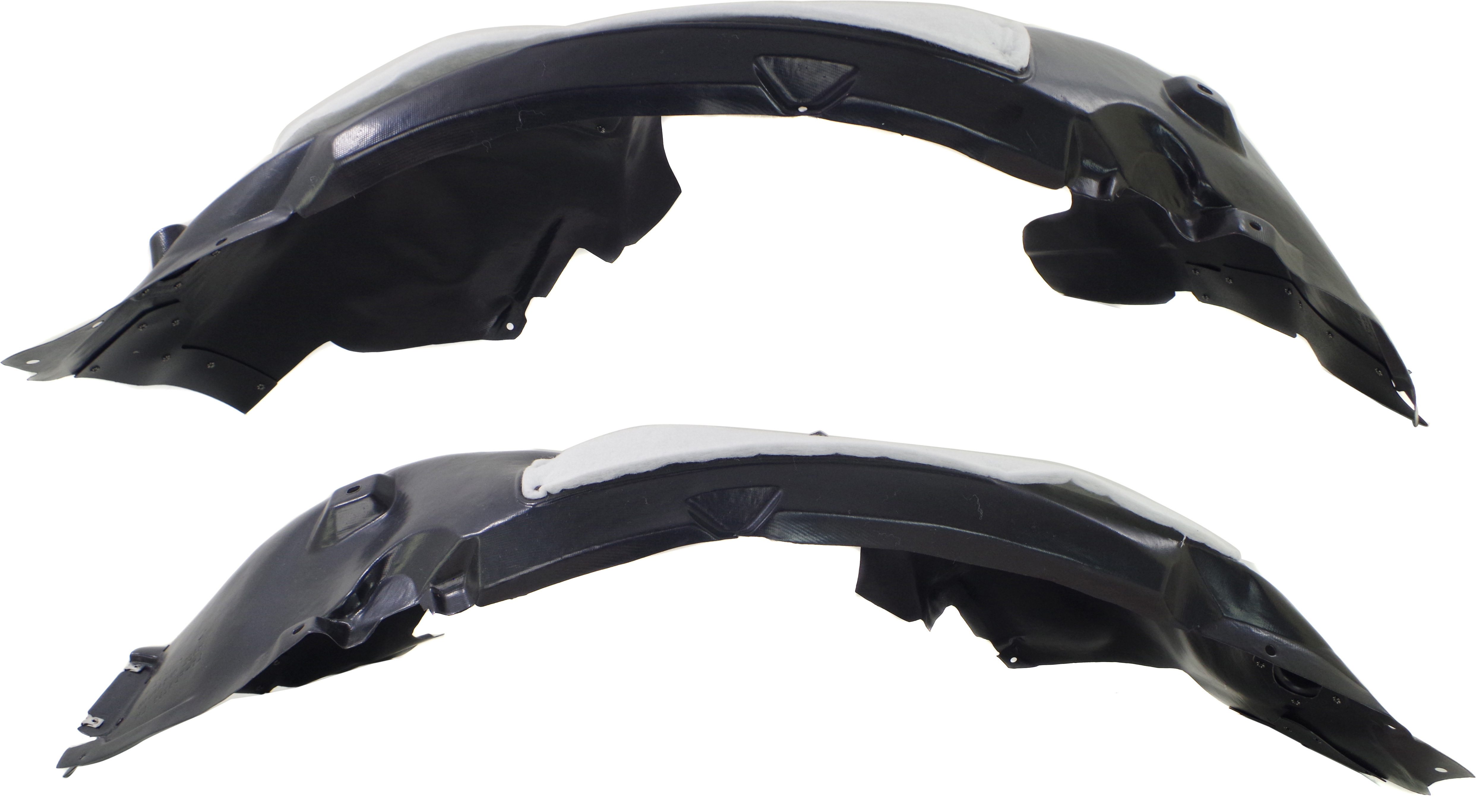 AM TRANSIT CONNECT 14-18 FRONT FENDER LINER RH AND LH XLT Titanium Models Wagon SKU SET REPF222161 Partslink FO1248166 FO1249166 OEM DT1Z16102C DT1Z16103C