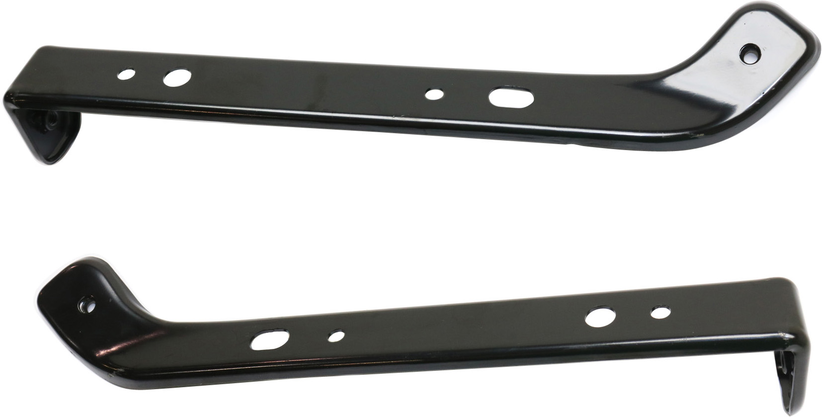AM MUSTANG 15-20 FRONT FENDER SUPPORT RH AND LH Bracket Steel 15-20 Shelby GT350 GT350R Models SKU SET REPF223703 Partslink FO1245106 FO1244106 OEM FR3Z16C198A FR3Z16C199A
