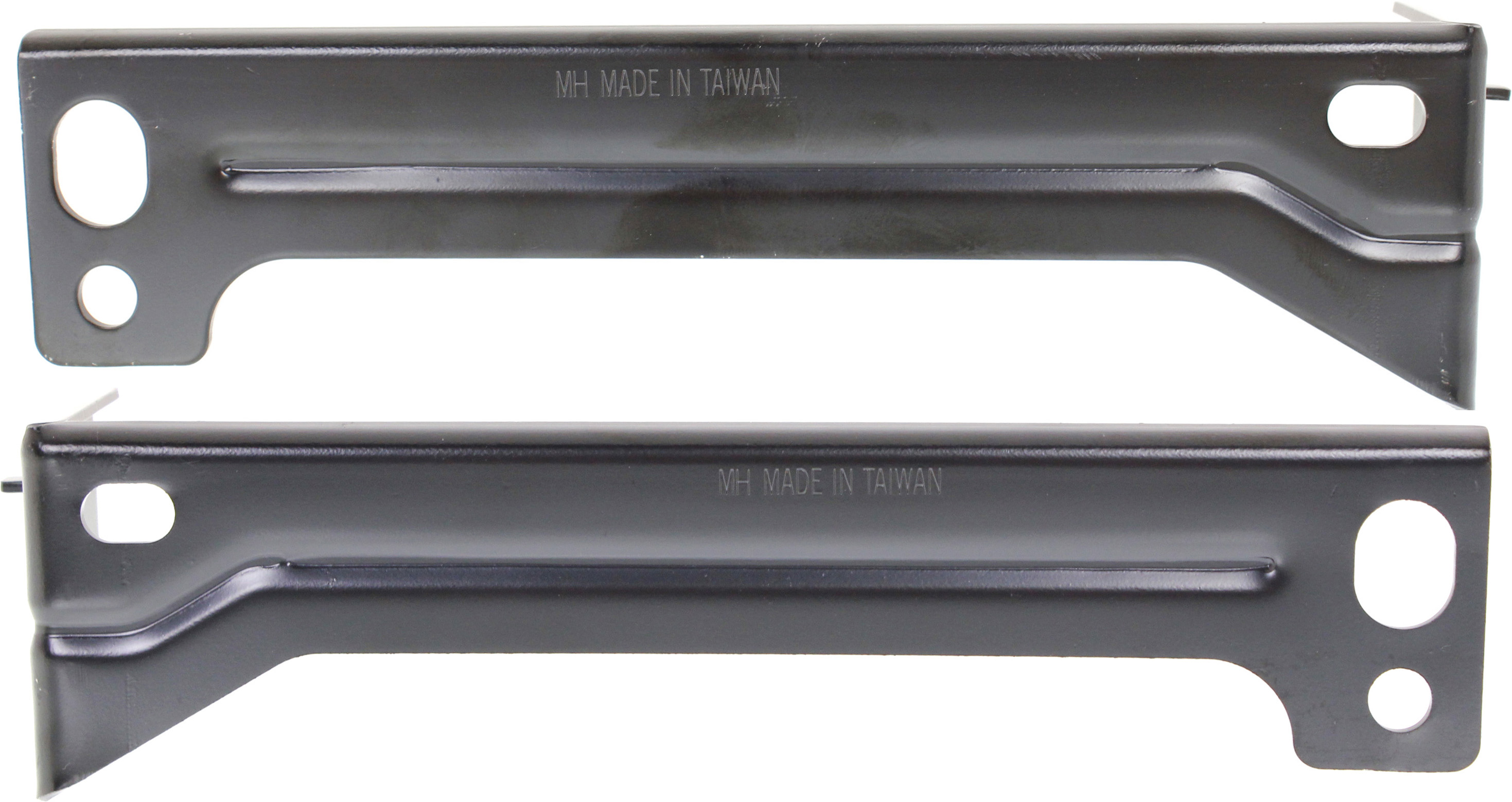 AM F 150-15-20 FENDER SUPPORT RH AND LH Mounting Bracket SKU SET REPF223707 Partslink FO1245108 FO1244108 OEM FL3Z16A142A FL3Z16A143A
