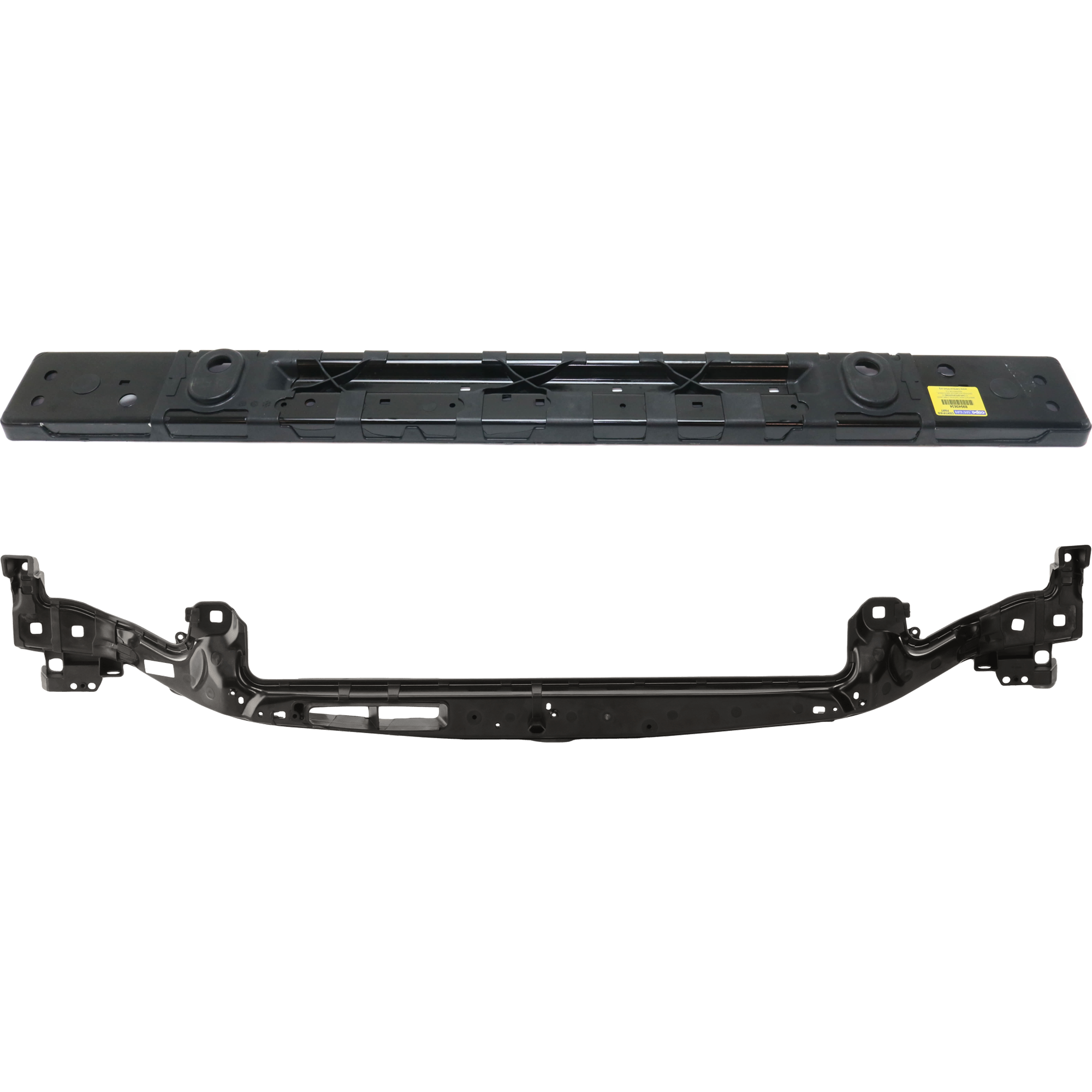 AM MKZ 13-16 RADIATOR SUPPORT UPPER AND LOWER Plastic with Steel w or w o AGS Fusion 2.7L Eng. MKZ 3.7L 3.0L Eng CAPA SKU SET REPF250304Q Partslink FO1225237C FO1227103C OEM DS7Z8A284A GP5Z16138A
