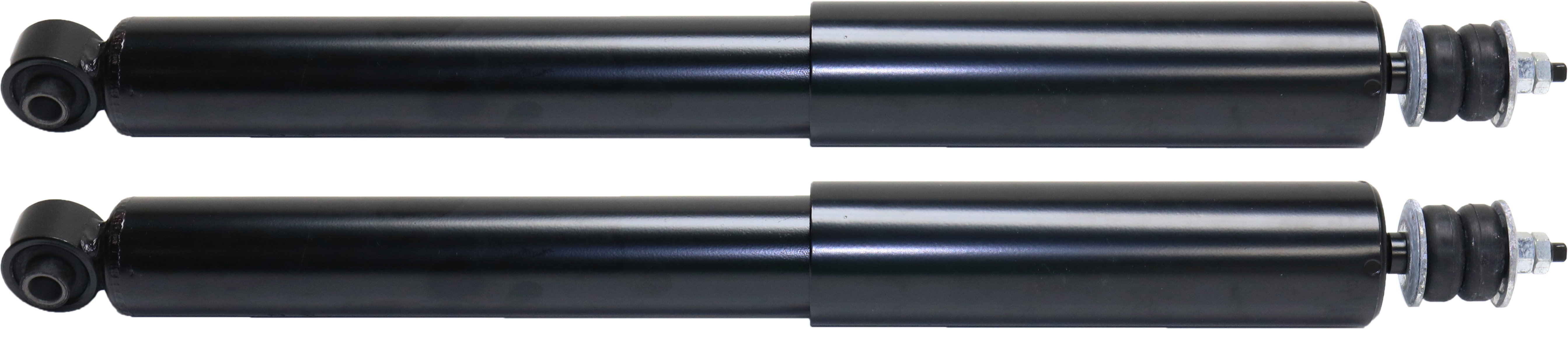AM E 150 ECONOLINE E 150 ECONOLINE CLUB WAGON 92-02 REAR SHOCK RH AND LH Gas Charged Twin tube Rear Wheel Drive Set of 2 SKU SET REPF280328-2 OEM 6C2Z18124B 7C2Z18125B