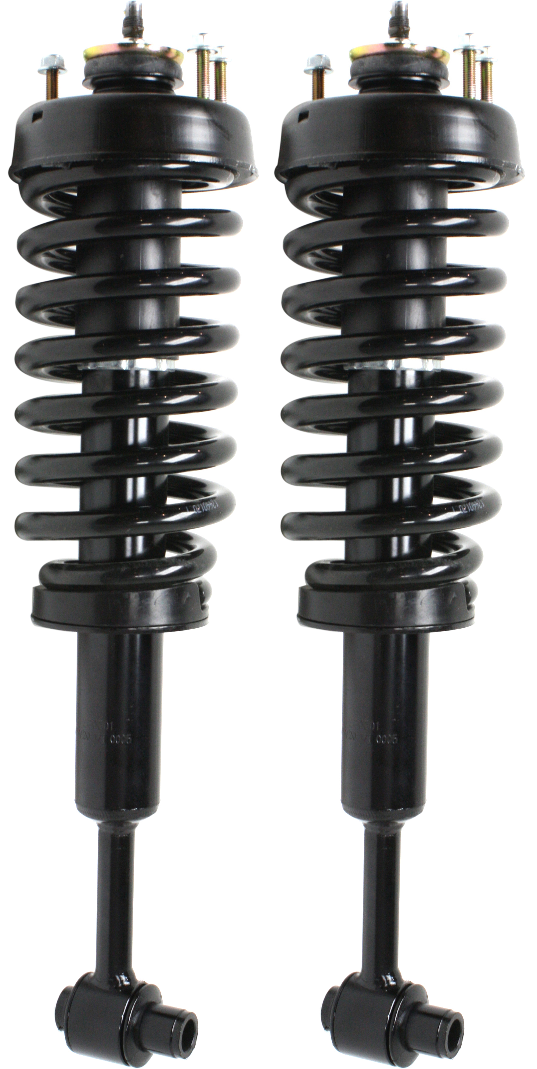 AM EXPLORER MOUNTAINEER 02-03 FRONT FULLY LOADED STRUT RH AND LH Gas Charged Twin tube Set of 2 SKU SET REPF280501-2 OEM 3U2Z18124PAA
