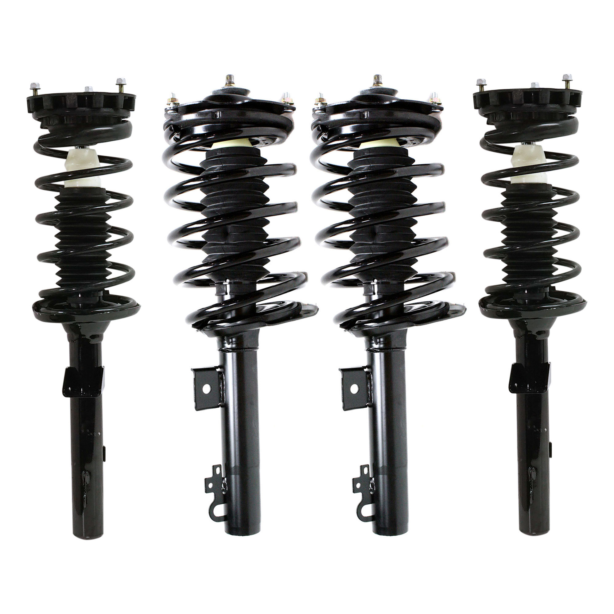 AM TAURUS 96-07 SABLE 96-05 FRONT AND REAR FULLY LOADED STRUT RH AND LH Set of 4 SKU SET REPF280506-4 A OEM 3F1Z18125DA 3F1Z18124CB