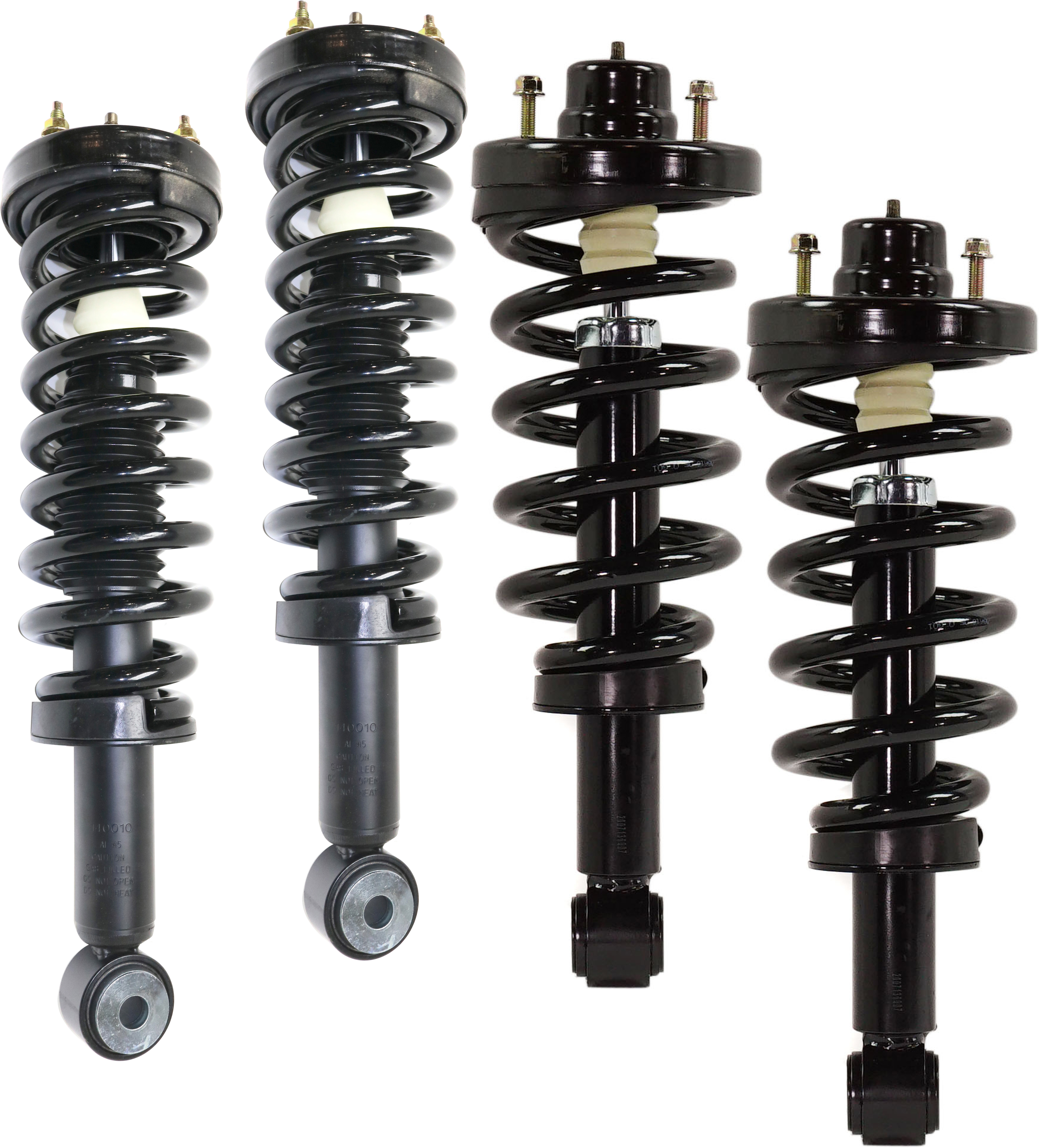 AM EXPEDITION NAVIGATOR 07-10 FRONT AND REAR FULLY LOADED STRUT RH AND LH Set of 4 SKU SET REPF280536-4 B OEM AL1Z18125G AL1Z18125F SR4515-8
