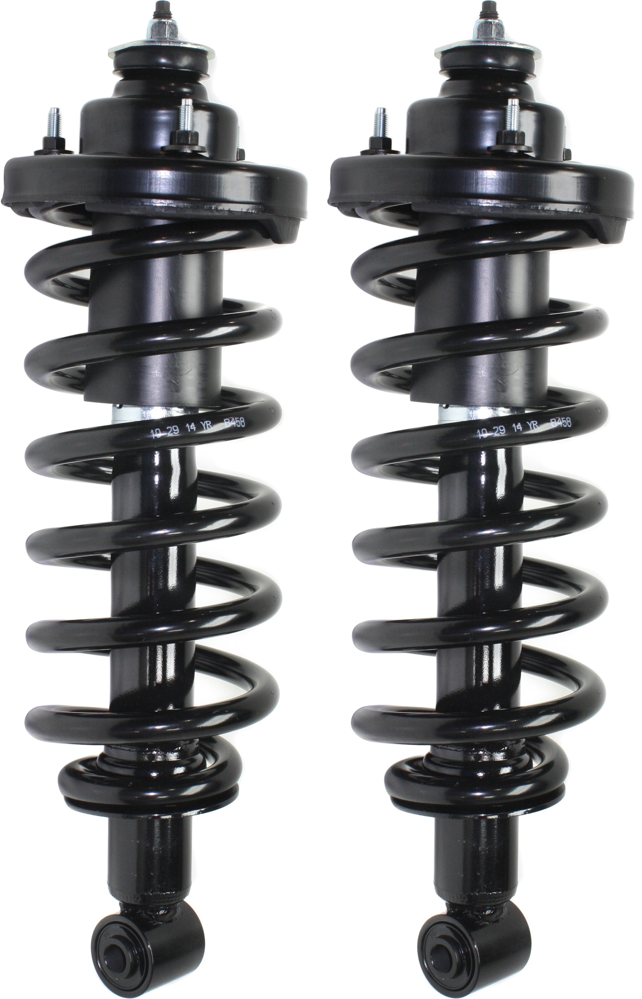 AM EXPLORER MOUNTAINEER 06-10 REAR FULLY LOADED STRUT RH AND LH Gas Charged Twin tube Set of 2 SKU SET REPF280715-2 OEM 7L2Z18125BB 7L2Z18125A
