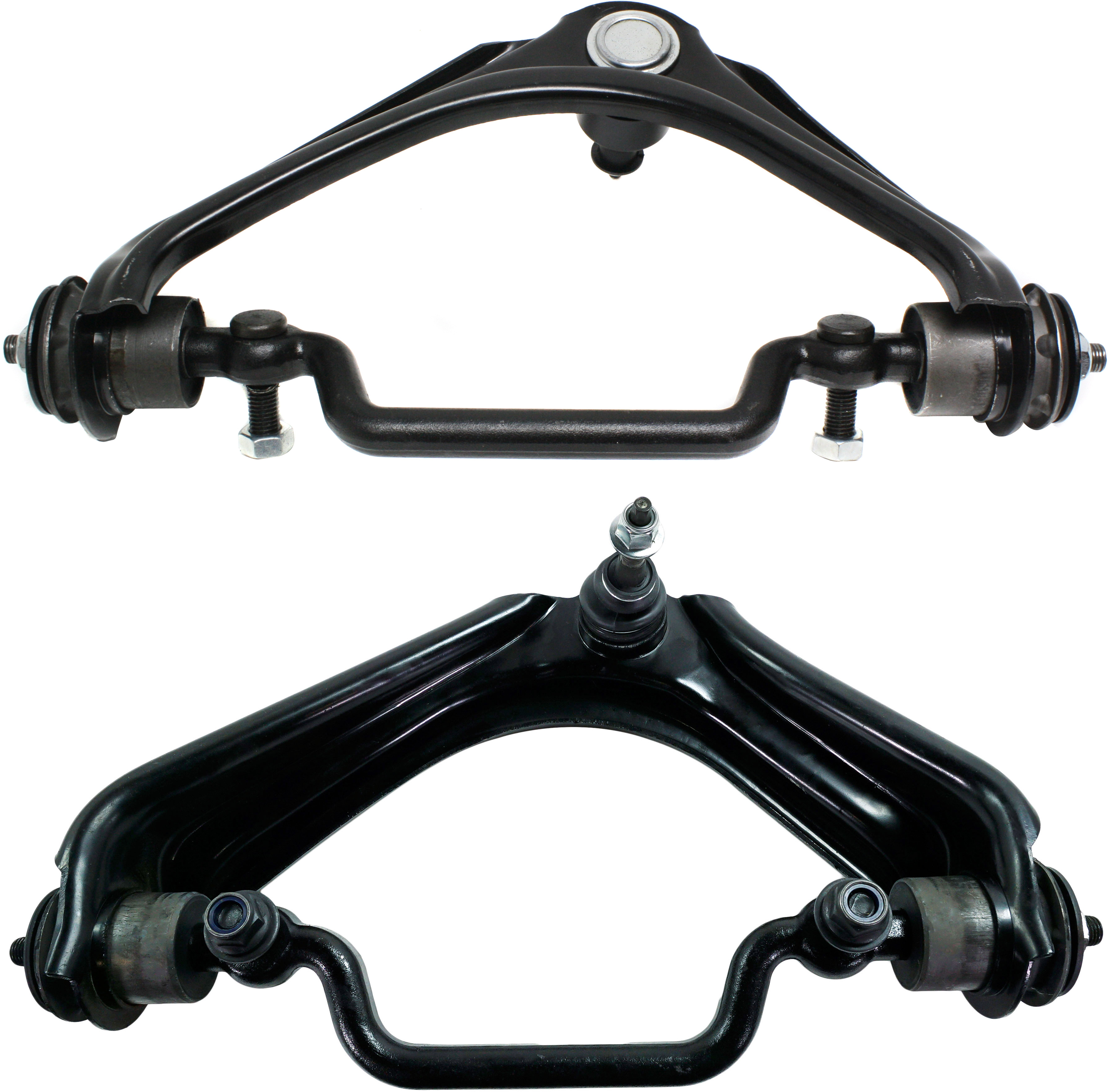 AM EXPLORER 02-05 FRONT CONTROL ARM RH AND LH Upper w Ball Joint and Bushings SKU SET REPF281526 OEM 1L2Z3084AA 1L2Z3085AA MCS0E13