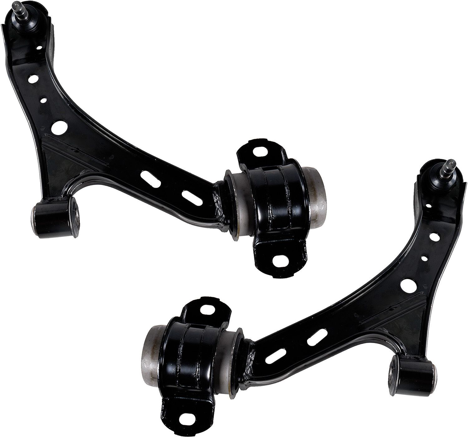 AM MUSTANG 05-10 FRONT CONTROL ARM RH AND LH Lower with Ball Joint and Bushings SKU SET REPF281535 OEM 4R3Z3078A 7R3Z3078A 6R3Z3078AA