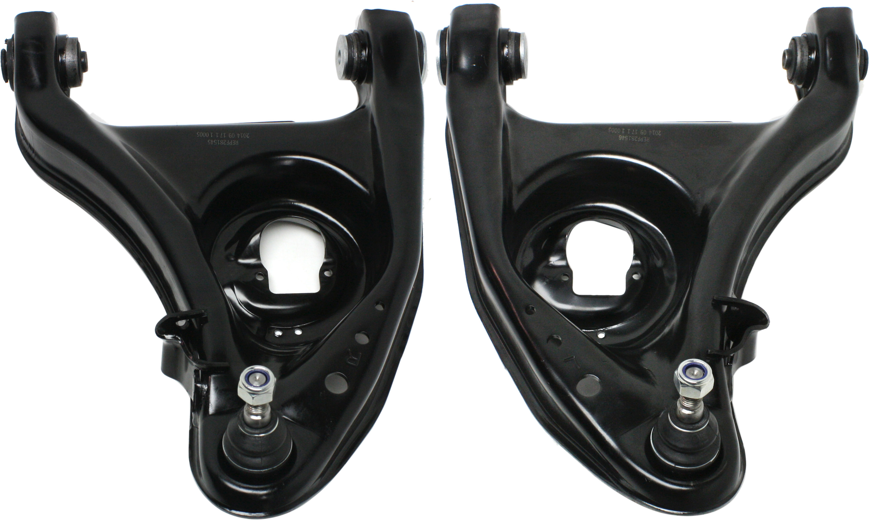 AM CROWN VICTORIA 92-02 CONTROL ARM Front RH and LH Lower with Ball Joint and Bushing SKU SET REPF281545 OEM XW1Z3078CA XW1Z3078BA E0AZ3078