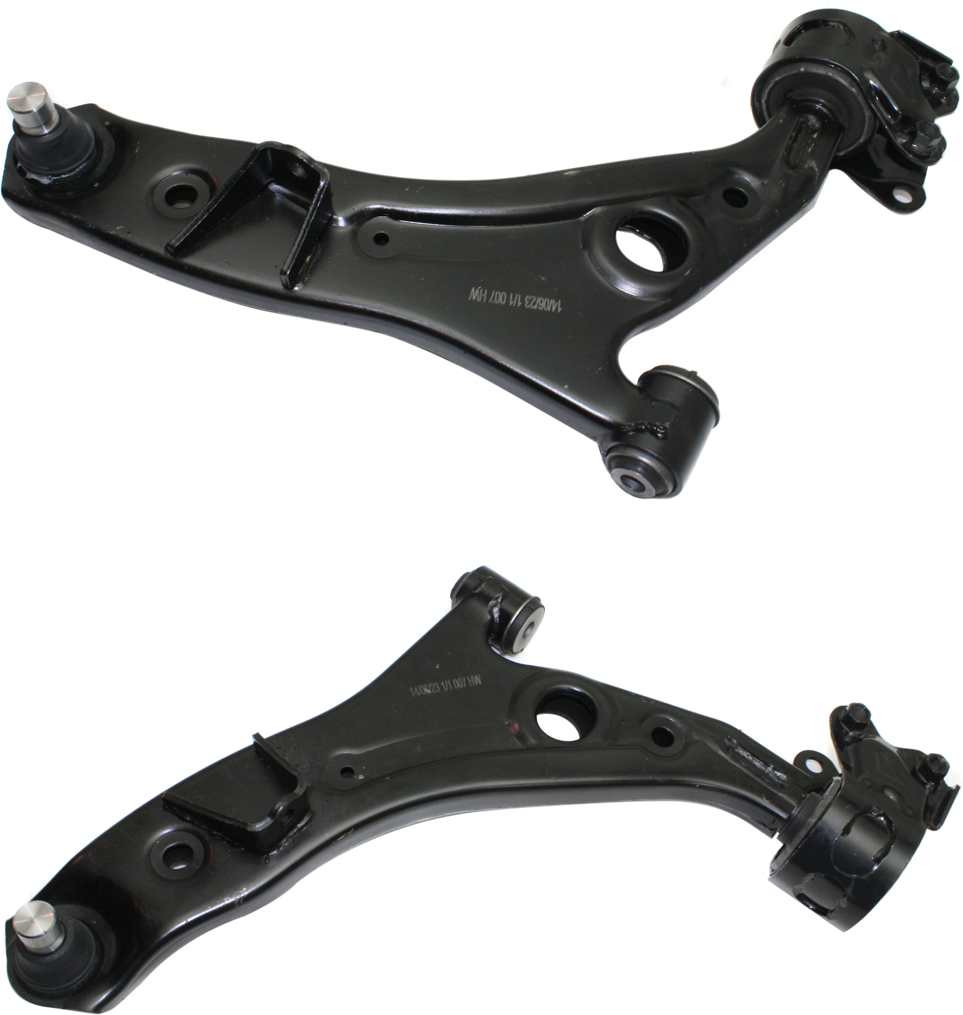 AM MKX CX 9-07-15 FRONT CONTROL ARM RH AND LH Lower w Ball Joint and Bushing SKU SET REPF281557 OEM 8T4Z3078A 7T4Z3078A 8T4Z3079A