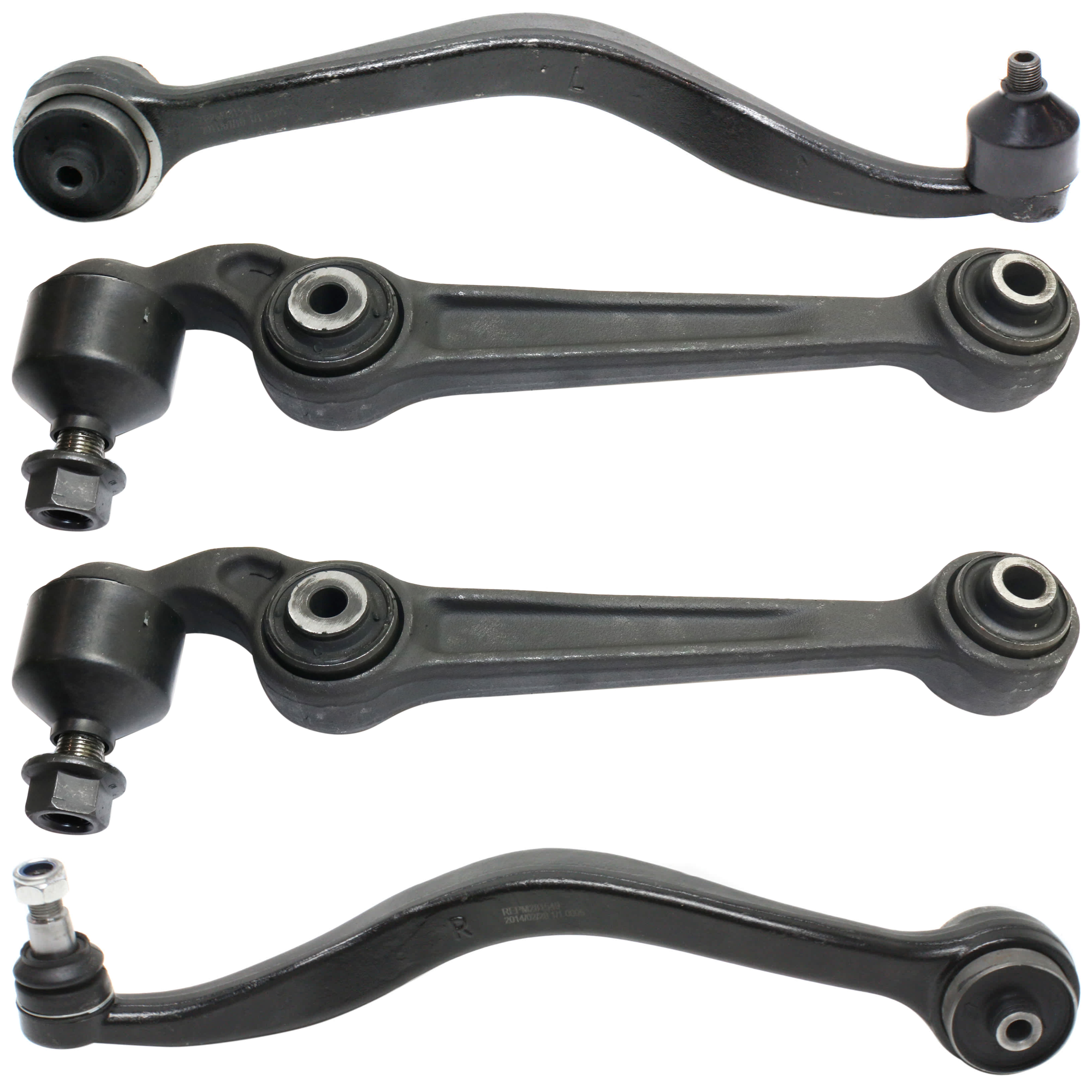 AM MILAN 07-11 MKZ FUSION 07-12 FRONT CONTROL ARM RH AND LH Lower Frontward Set of 4 SKU SET REPF281576-4 OEM 7E5Z3078R BE5Z3078A 6M8Z3078A