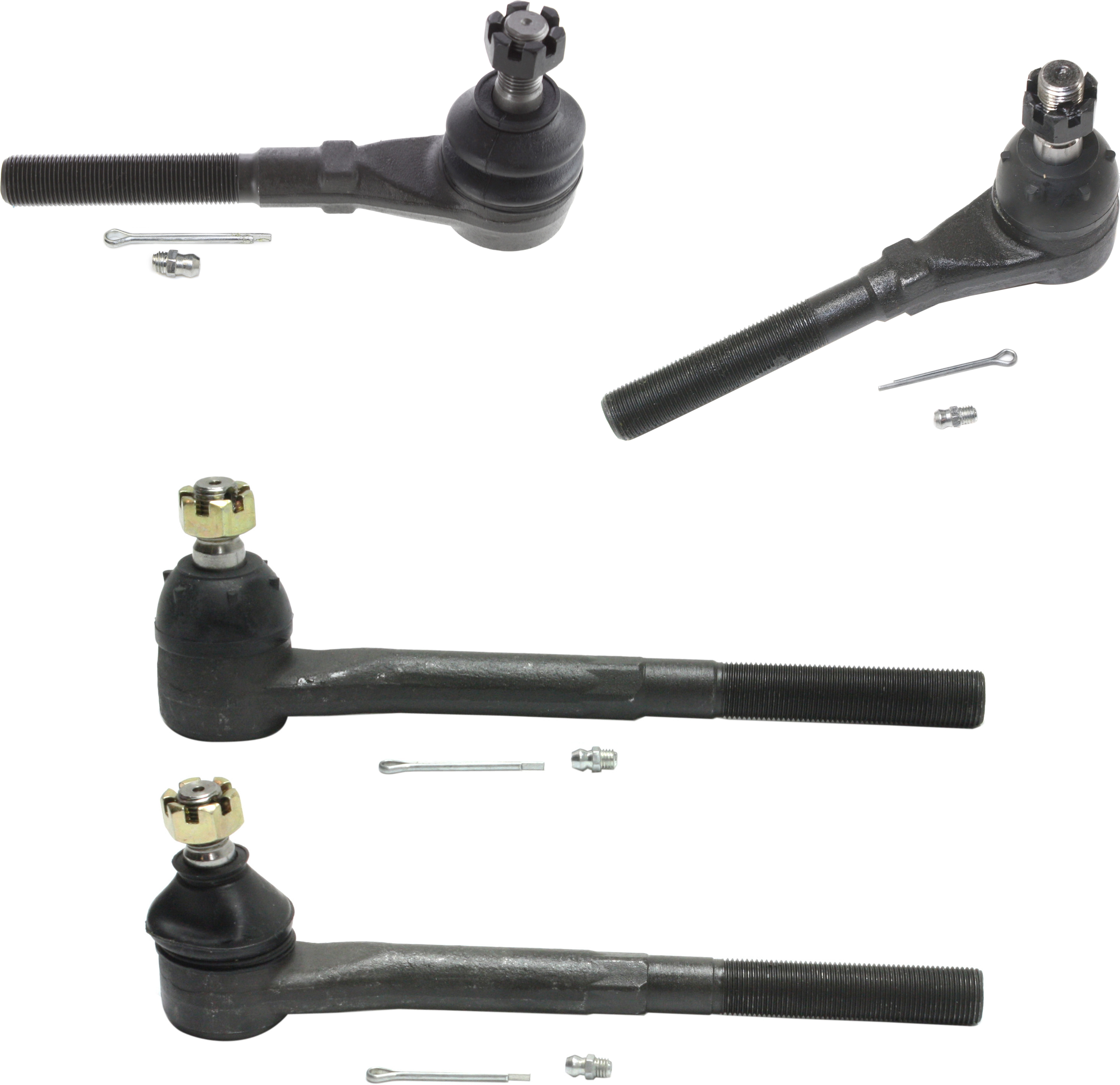 AM F 150 HERITAGE 04-04 FRONT TIE ROD END RH AND LH Inner and Outer RWD SKU SET REPF282103-4 OEM F65Z3A130CA