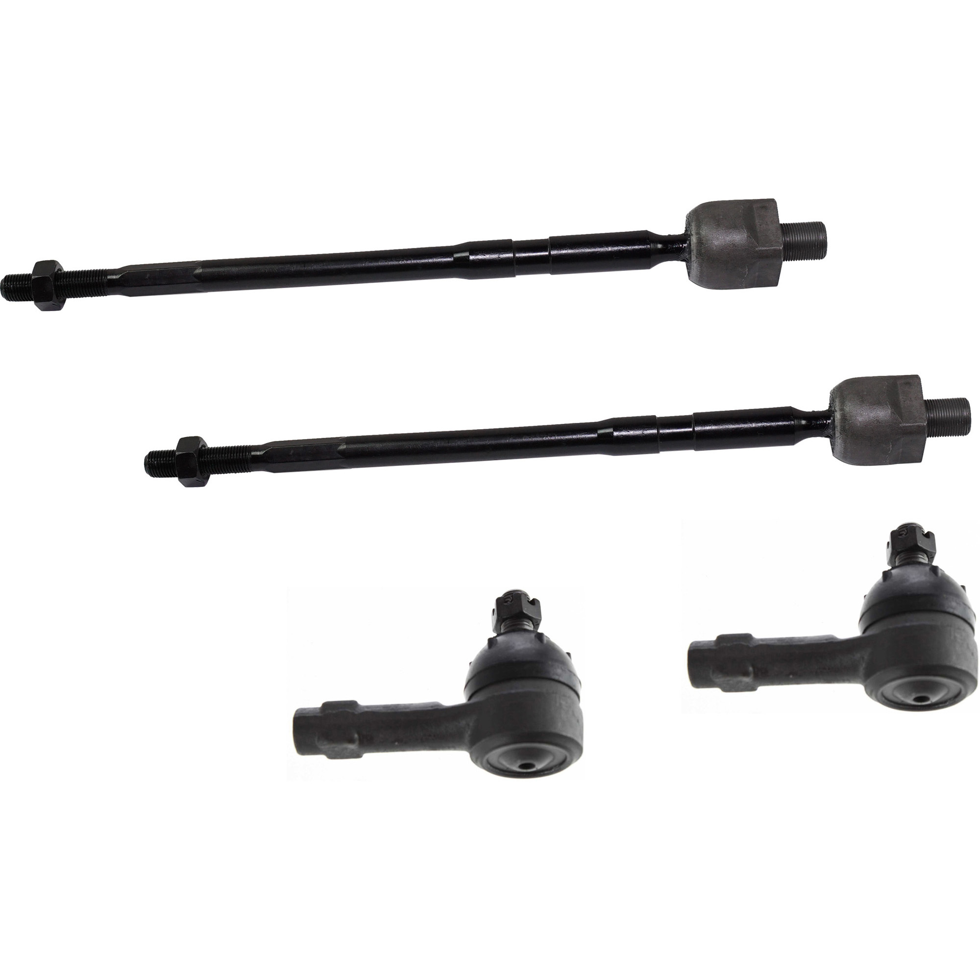 AM ESCORT 91-96 FRONT TIE ROD END RH AND LH Inner and Outer SKU SET REPF282104-4 OEM 381003-2692741-4011434-4011434