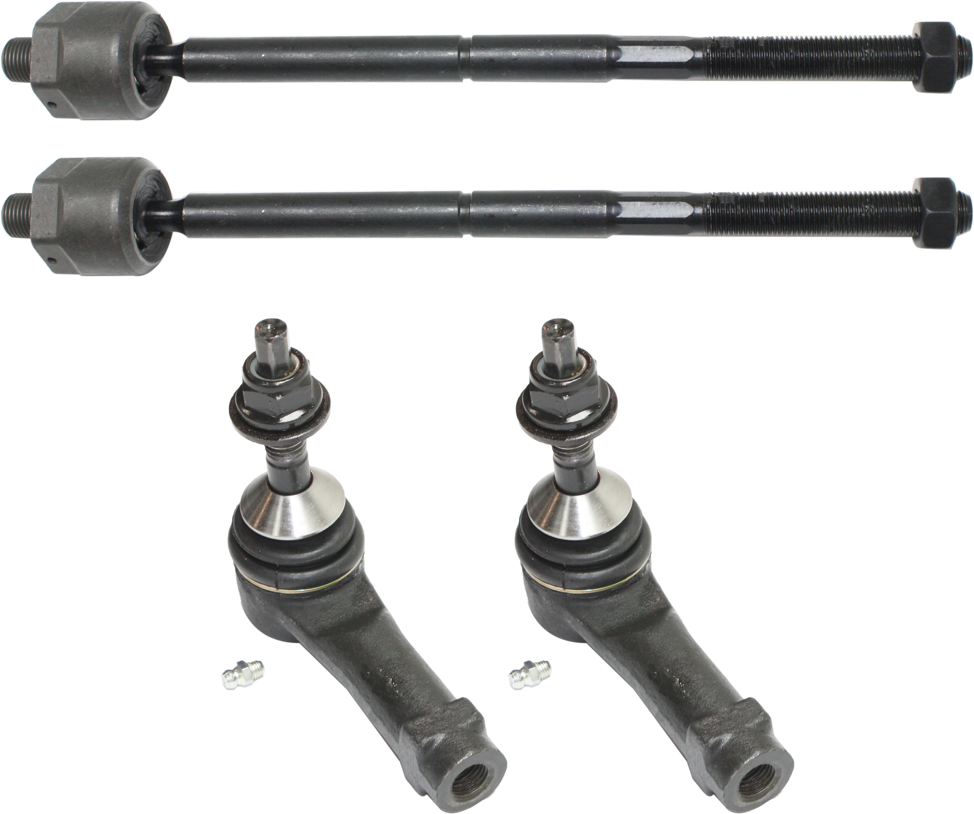 AM FIVE HUNDRED 05-07 TAURUS 08-09 FRONT TIE ROD END RH AND LH Inner and Outer SKU SET REPF282139-4 OEM 5F9Z3280AA GS40601 JTE1463 TO8
