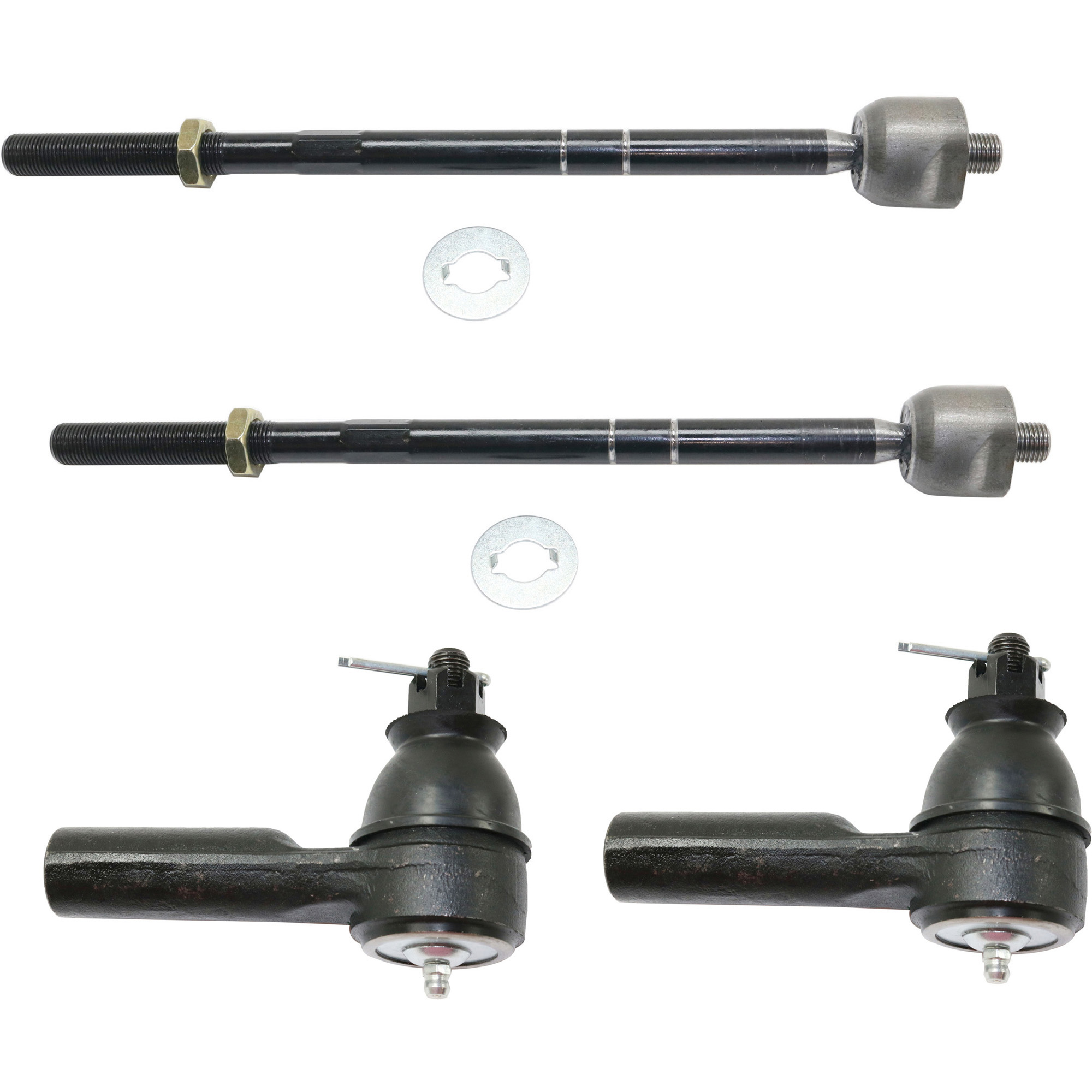 AM ESCAPE 09-09 FRONT TIE ROD END RH AND LH Inner and Outer SKU SET REPF282144-4 OEM 1017645-2695602-4051184-45A222