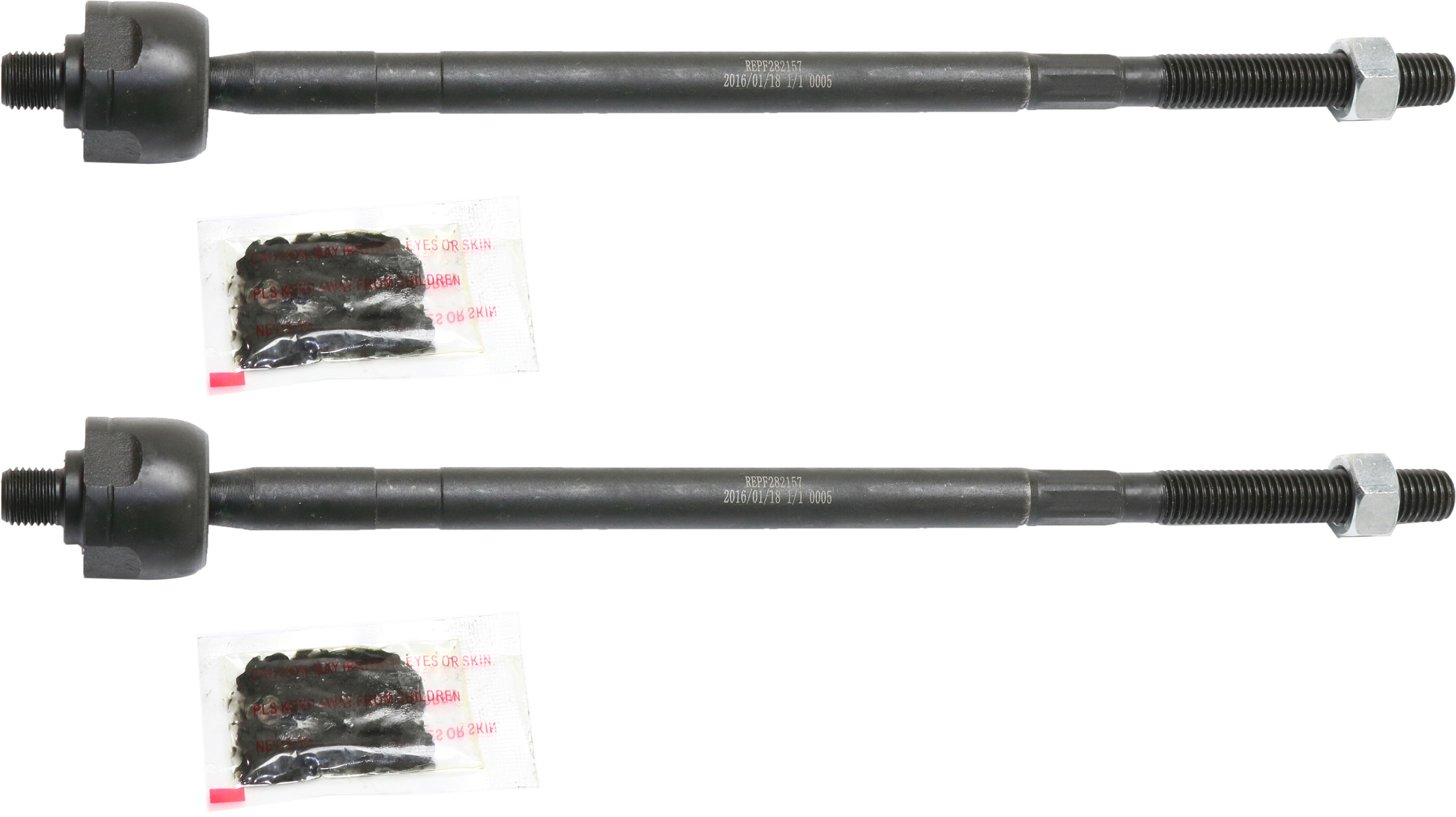 AM FOCUS 00-06 FRONT TIE ROD END RH AND LH Inner SKU SET REPF282157-2 OEM YS4Z3280CB