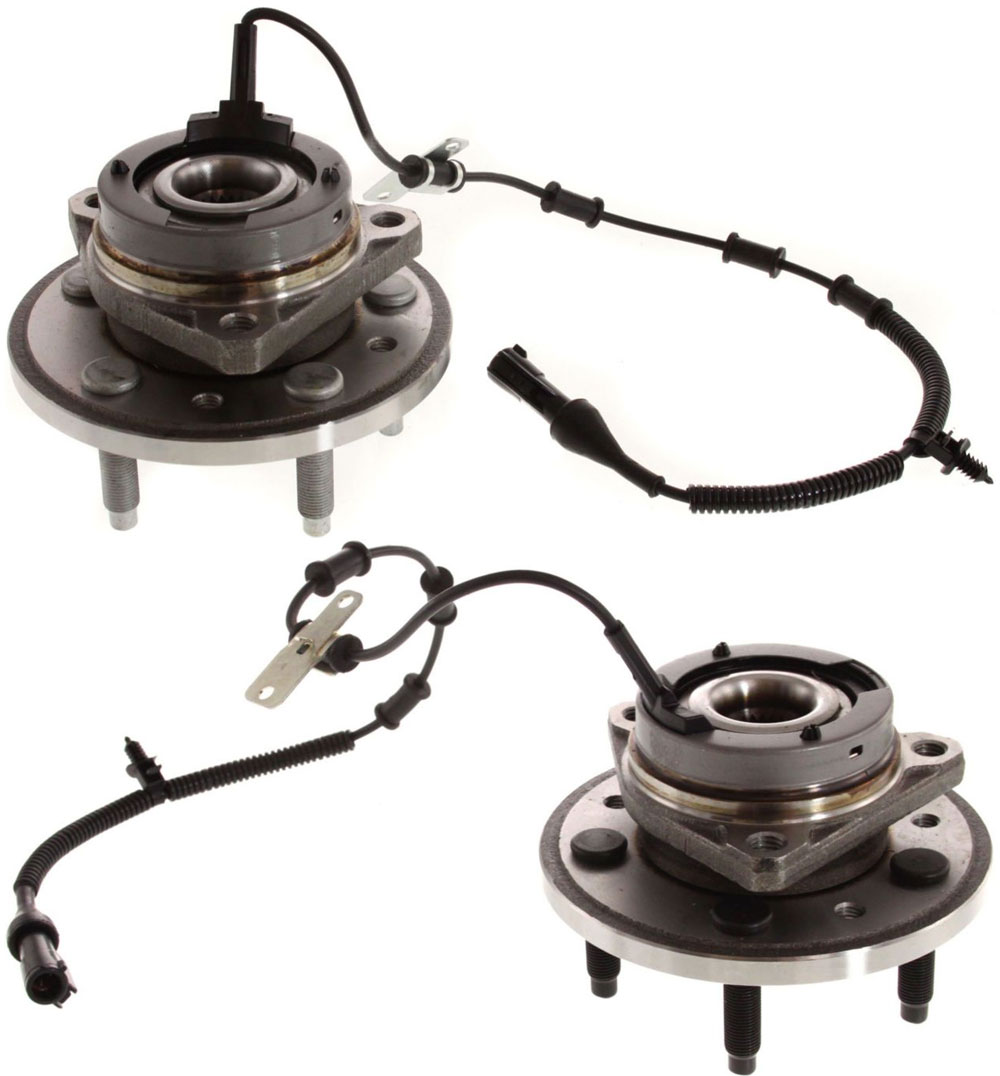 AM FREESTAR MONTEREY 04-07 FRONT HUB ASSEMBLY RH AND LH SKU SET REPF283711 OEM 3F2Z1104AA 3F2Z1104AB