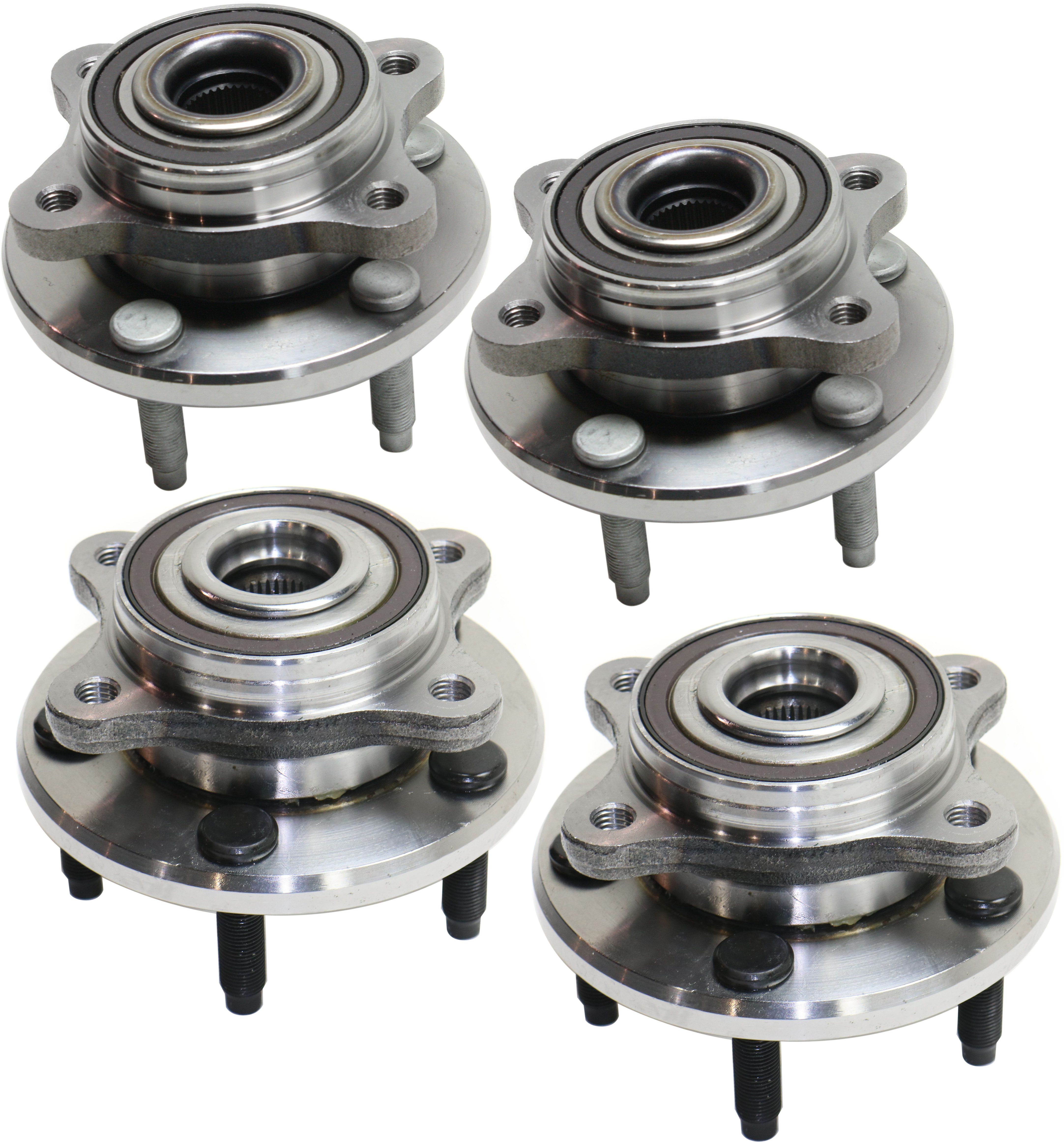 AM FIVE HUNDRED 05-07 TAURUS 08-09 WHEEL HUB Front and Rear RH and LH Set of 4 FWD SKU SET REPF283718-4 A OEM 40561-102120-512299-712299-725