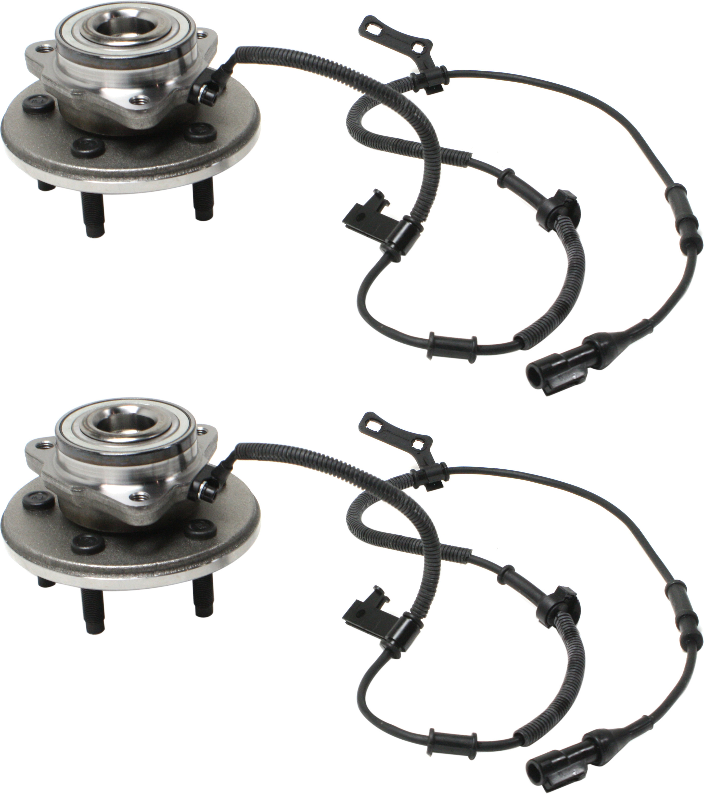 AM EXPLORER MOUNTAINEER 06-10 EXPLORER SPORT TRAC 07-10 FRONT HUB ASSEMBLY RH AND LH SKU SET REPF283729-2 OEM 7L2Z1104A