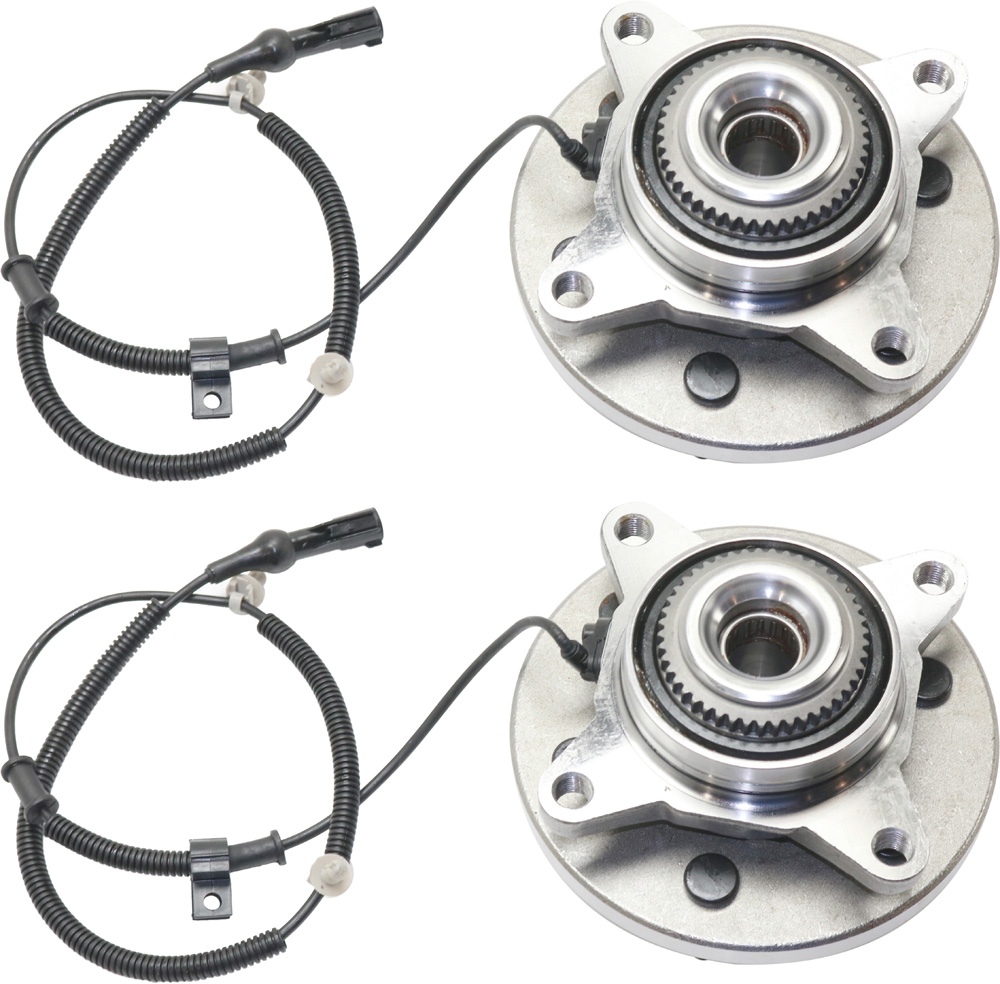 AM F 150-09-10 FRONT HUB ASSEMBLY RH AND LH 6 Lugs 6 x 5.32 in. Bolt Pattern SKU SET REPF283732-2 OEM 9L3Z1104A