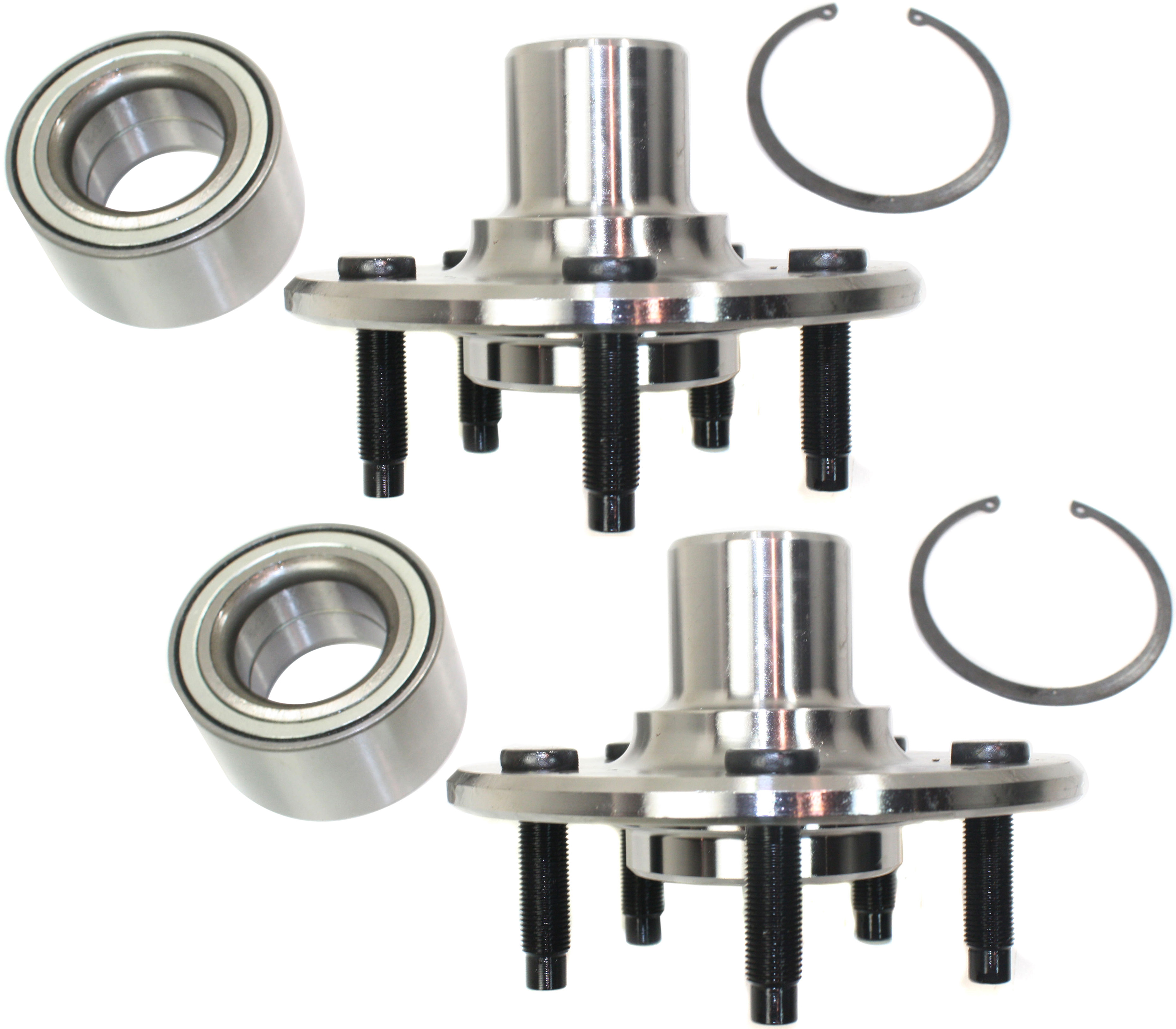 AM EXPLORER MOUNTAINEER 02-10 EXPLORER SPORT TRAC 07-10 REAR WHEEL HUB REPAIR KIT RH AND LH 5 Studs SKU SET REPF285904-2 OEM 721000-7250177-1L241109AC 1L24
