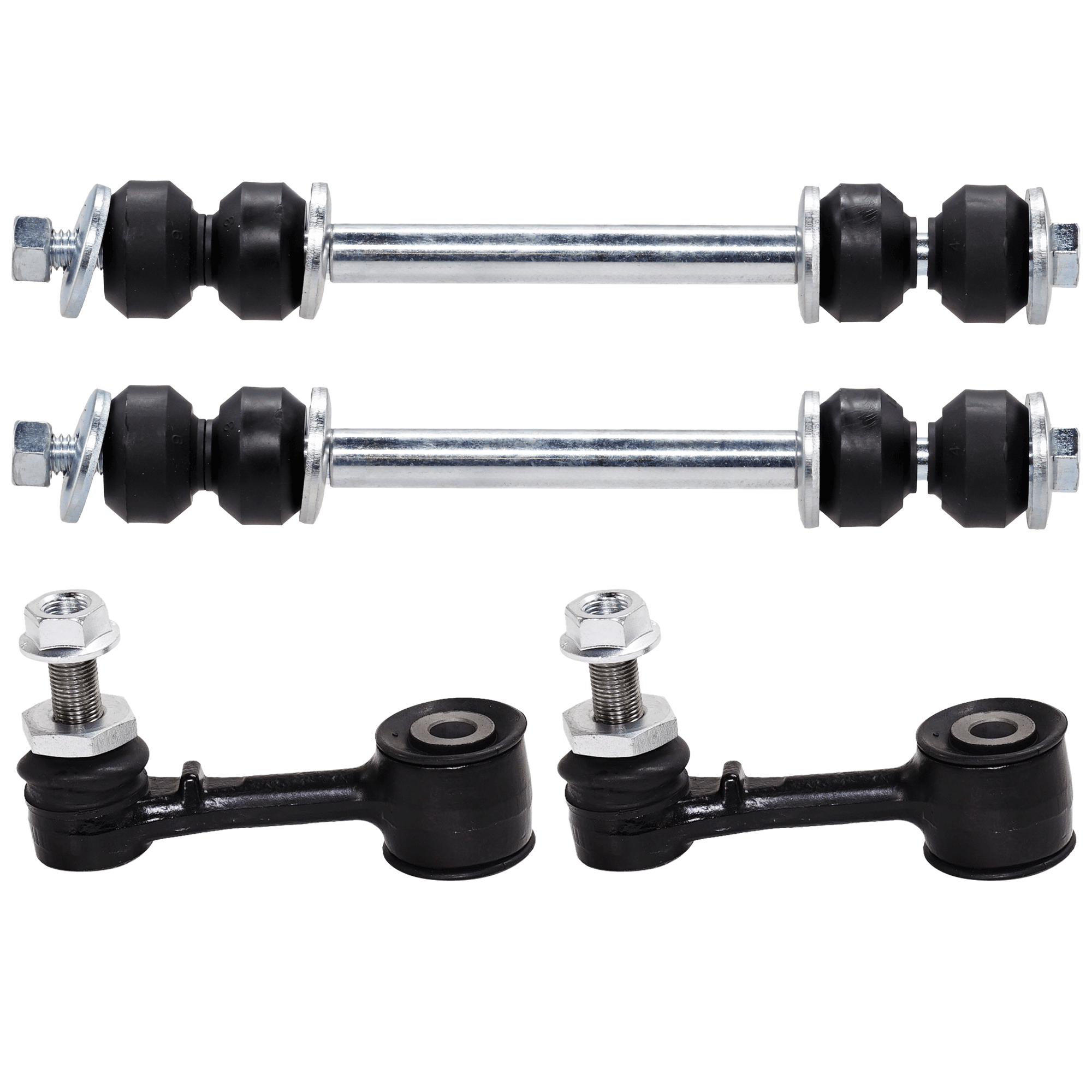 AM SILVERADO SIERRA 3500-01-19 FRONT AND REAR SWAY BAR LINK RH AND LH Heavy Duty Design SKU SET REPF286804 OEM 15016991-2103023-1880631-26512