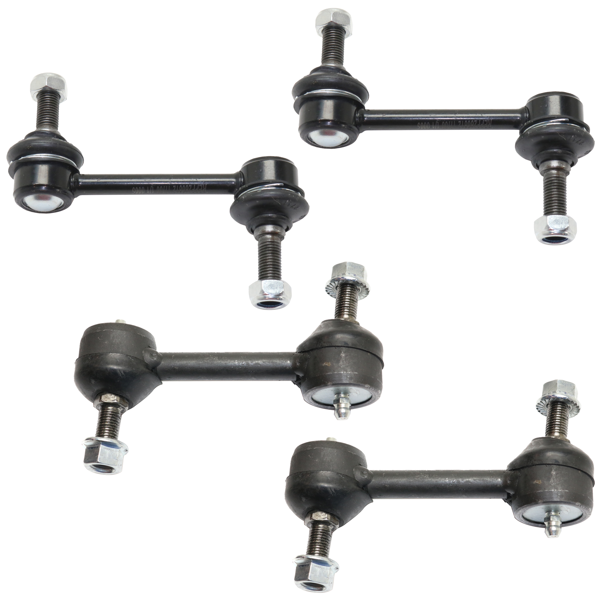AM EDGE MKX 07-10 FRONT AND REAR SWAY BAR LINK RH AND LH Set of 4 SKU SET REPF286812 OEM 1017668-2653035-5451749-187501