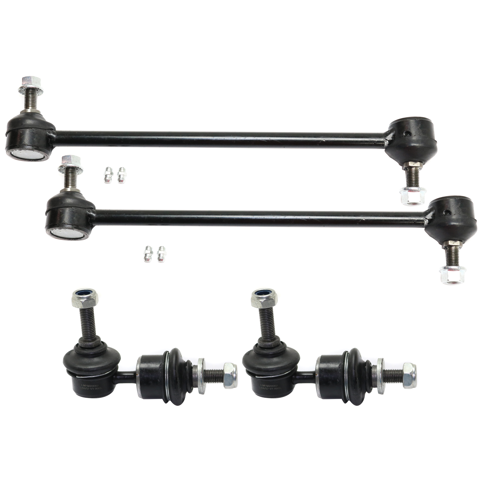AM MAZDA 3 MAZDA 3 SPORT 10-13 FRONT AND REAR SWAY BAR LINK Set of 4 SKU SET REPF286828-4B OEM 306832-1015182-1015264-1225548