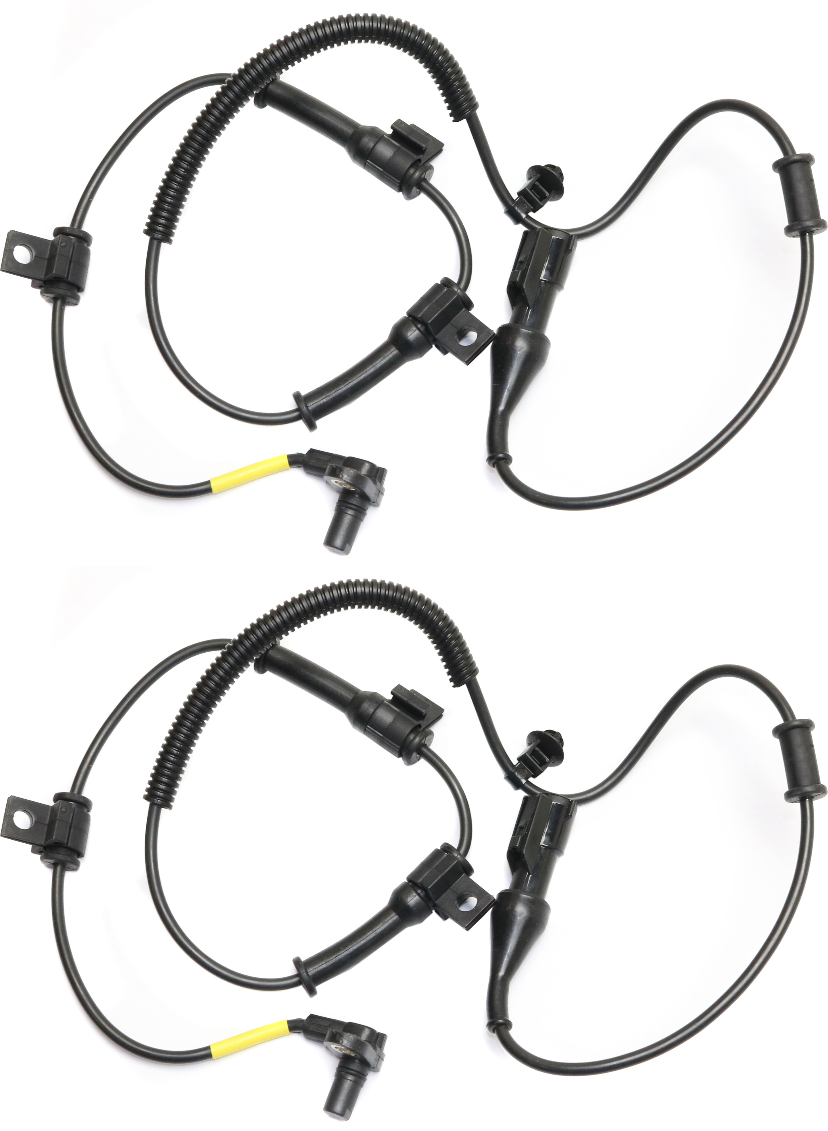 AM F 250 SUPER DUTY F 350 SUPER DUTY 05-10 FRONT ABS SPEED SENSOR RH AND LH 2 Male Terminals Pin Type Wheel Mounted SKU SET REPF310811-2 OEM 72084-531179-695116-725523-2AB