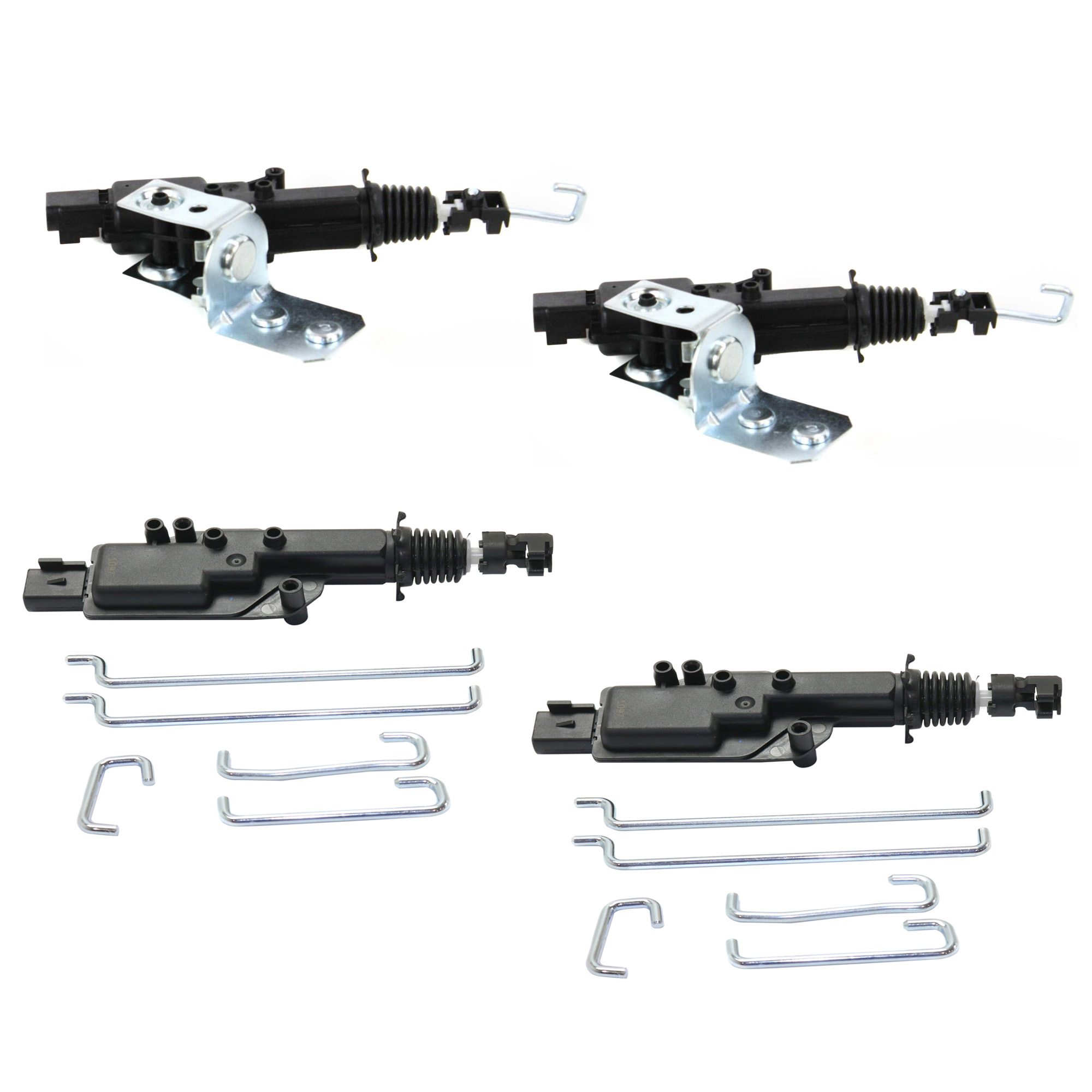 AM EXPEDITION 97-02 TOWN CAR 98-03 FRONT AND REAR DOOR LOCK ACTUATOR RH AND LH Set of 4 SKU SET REPF315304-4 Partslink FO1524102 OEM F75Z78218A42A F8AZ5426594A
