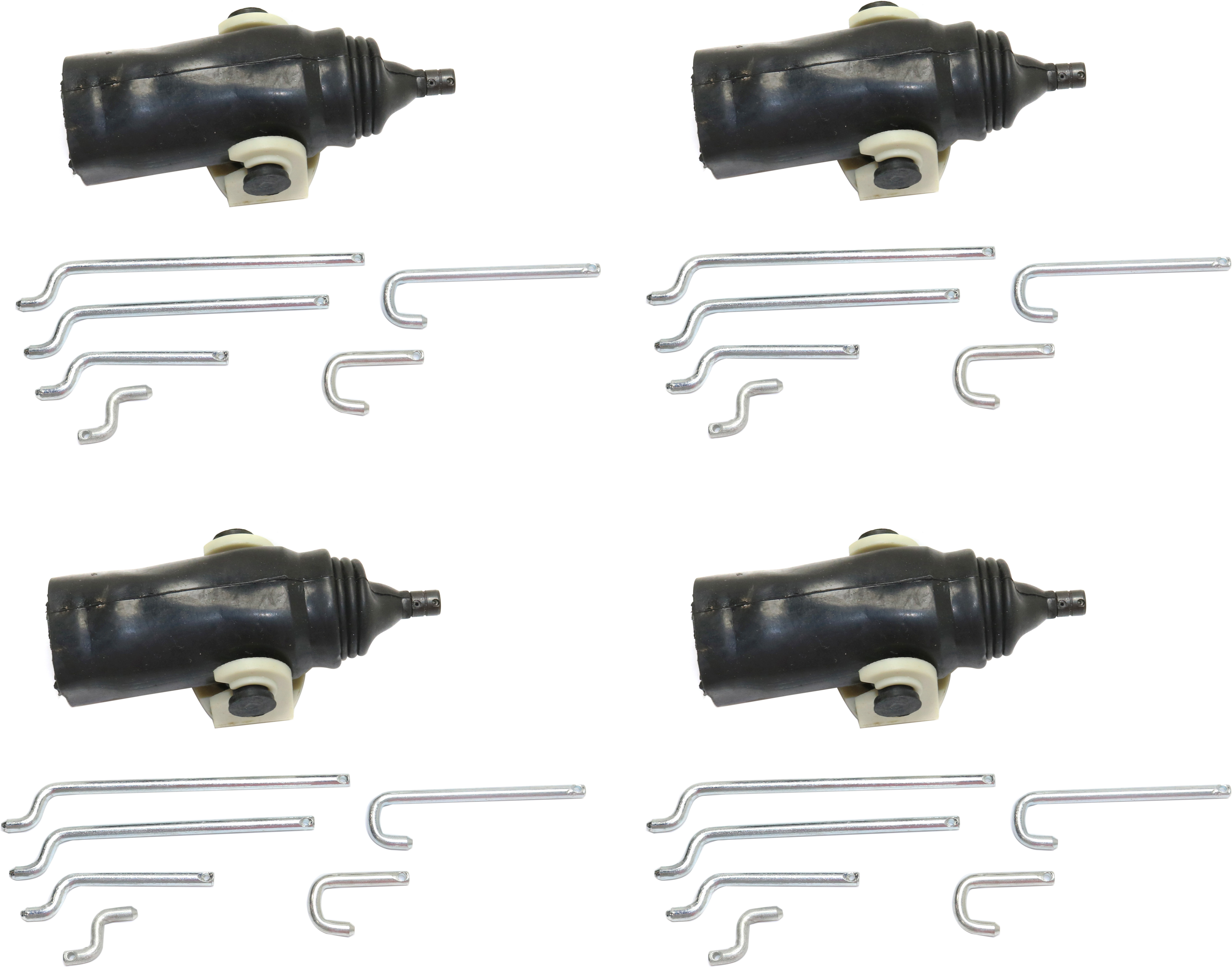 AM E 150 ECONOLINE 80-91 FRONT AND REAR DOOR LOCK ACTUATOR RH AND LH Set of 4 SKU SET REPF315308-4 OEM E9TZ1526594A