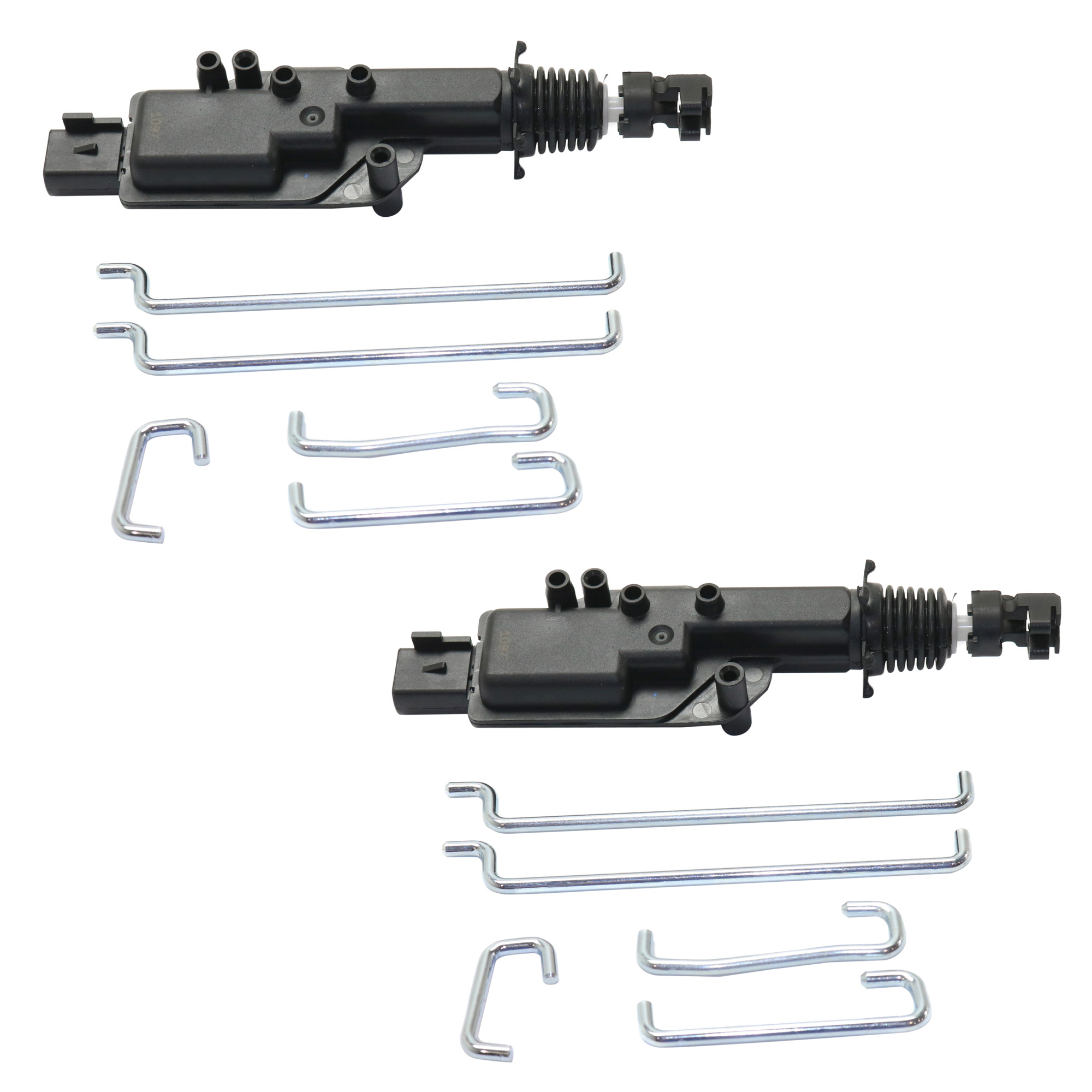 AM E 150 ECONOLINE 92-02 E 350 SUPER DUTY 99-00 FRONT DOOR LOCK ACTUATOR RH AND LH SKU SET REPF315310-2 Partslink FO1524102 OEM F8AZ5426594A