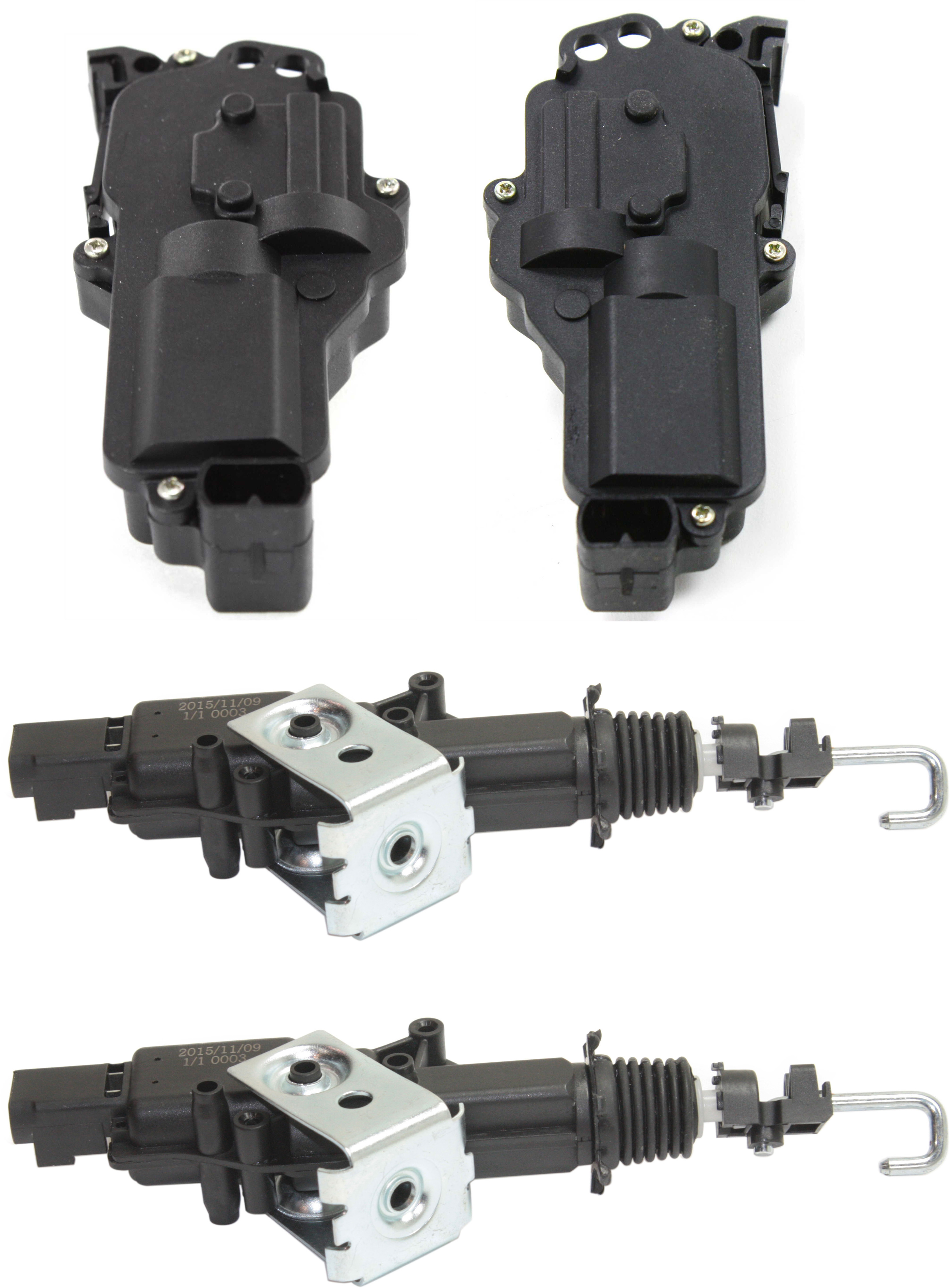 AM FREESTAR 04-05 WINDSTAR 98-03 FRONT AND REAR DOOR LOCK ACTUATOR RH AND LH SKU SET REPF315313-4 Partslink FO1314106 OEM 2F2Z16218A42BA F81Z25218A42AA