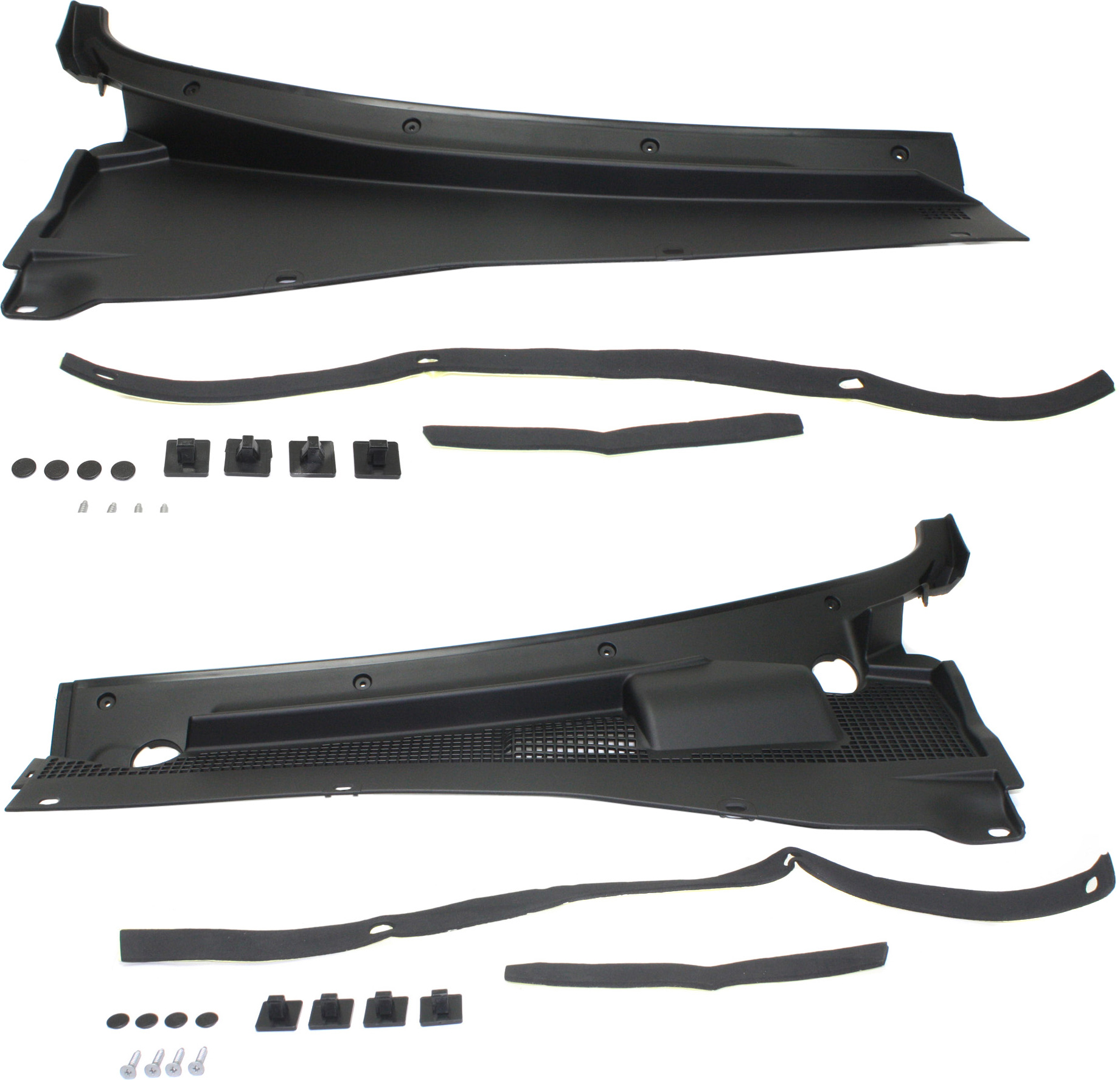 AM ESCAPE 01-07 COWL GRILLE RH AND LH SKU SET REPF400301 Partslink FO1271101 FO1271102 OEM YL8Z78022A68AAA YL8Z78022A69AA
