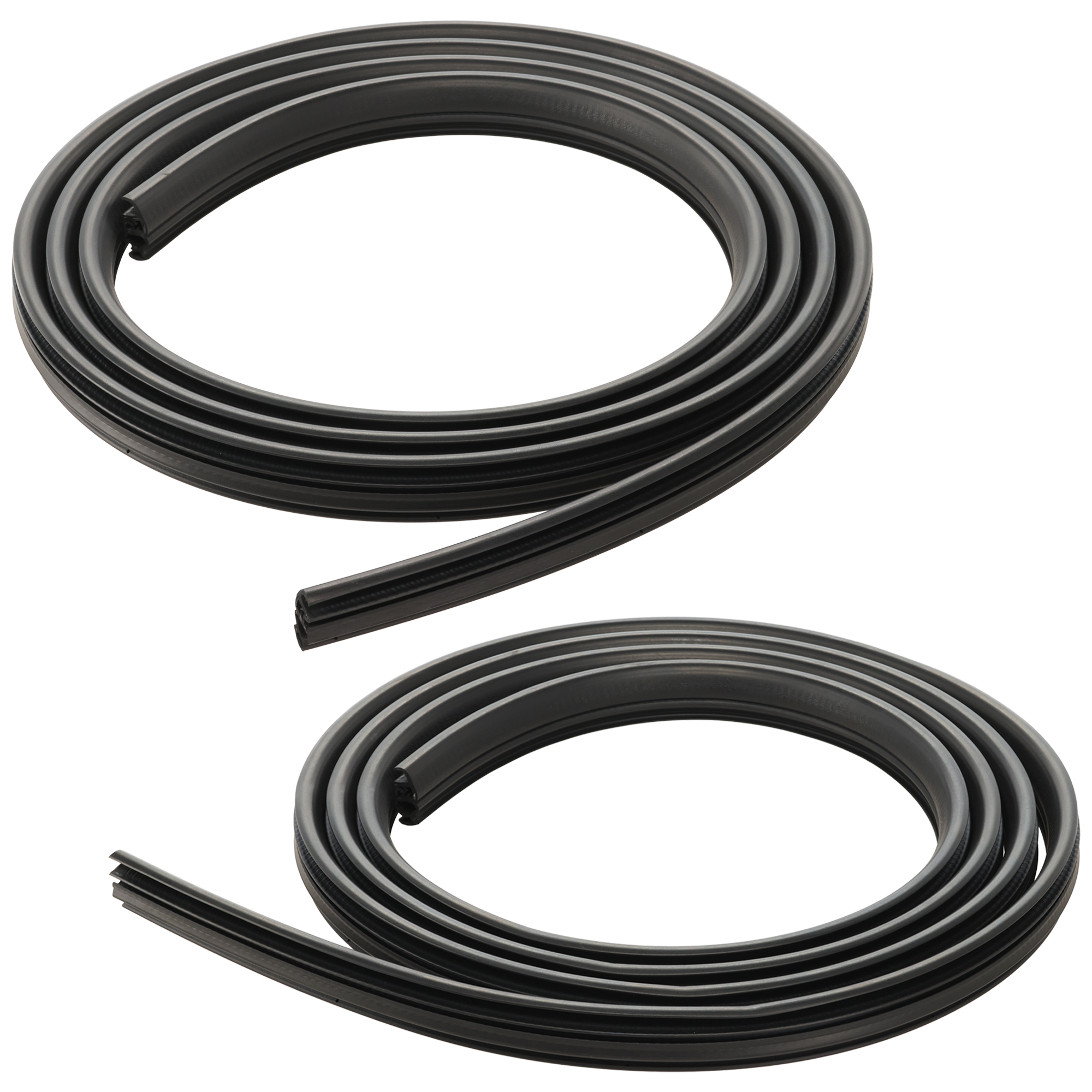 AM F SERIES SUPER DUTY PICKUP 99-11 FRONT DOOR WEATHERSTRIP RH AND LH Door Opening On Body w Strip Extended Cab SKU SET REPF450109 Partslink FO1391113 OEM 3C3Z2820708AB 3C3Z2820709BA