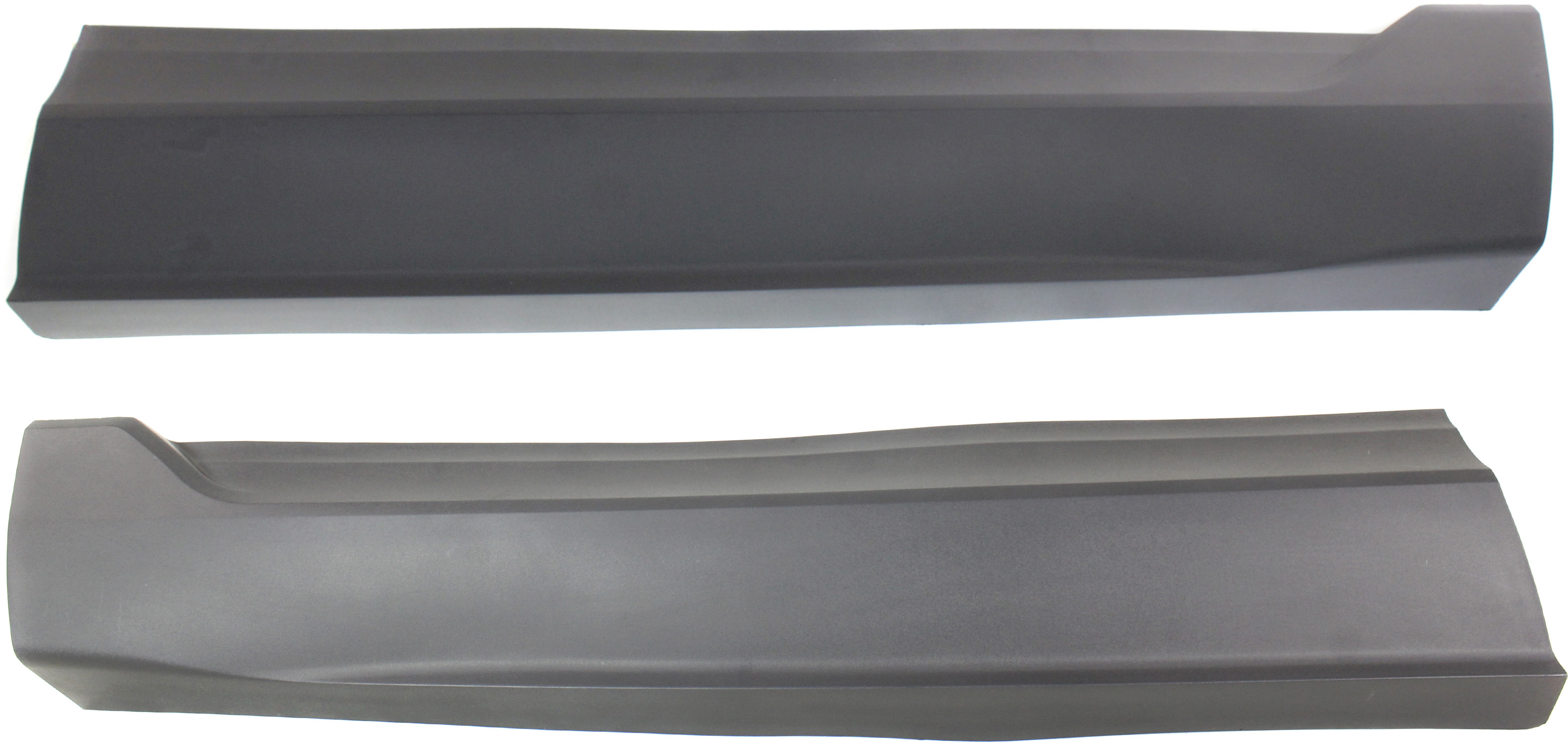 AM EDGE 15-23 FRONT DOOR MOLDING RH Set of 2 Textured Black SE SEL ST Models SKU SET REPF461711 Partslink FO1305110 FO1304110 OEM FT4Z5820878AA FT4Z5820879AA