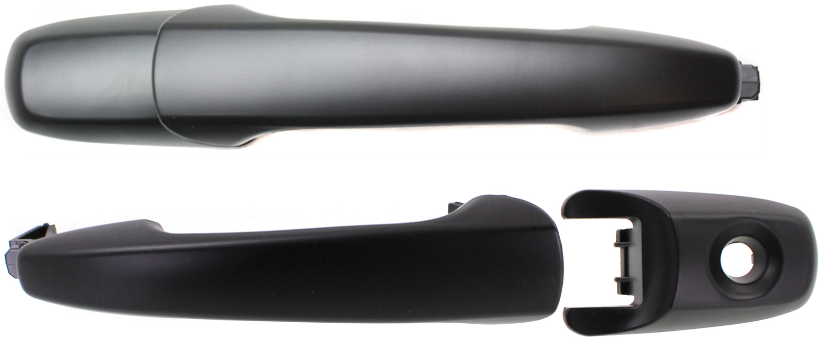 AM FUSION 06-12 FRONT EXTERIOR DOOR HANDLE RH AND LH Primered w Cap =REAR RH LH SKU SET REPF462103 Partslink FDH010140 FDH010137 OEM AE5Z5422404AA 6E5Z5422404AN