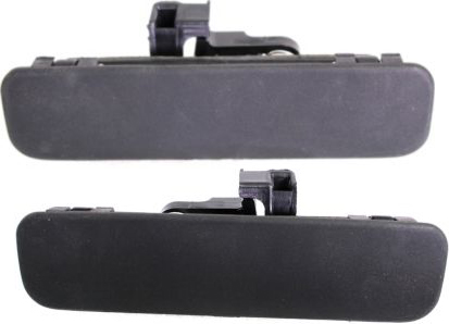AM ECONOLINE VAN 03-14 FRONT DOOR HANDLE RH AND LH Outside Textured Black Plastic SKU SET REPF462145 Partslink FO1311118 FO1310118 OEM 8C2Z1522404AD 8C2Z1522405AD