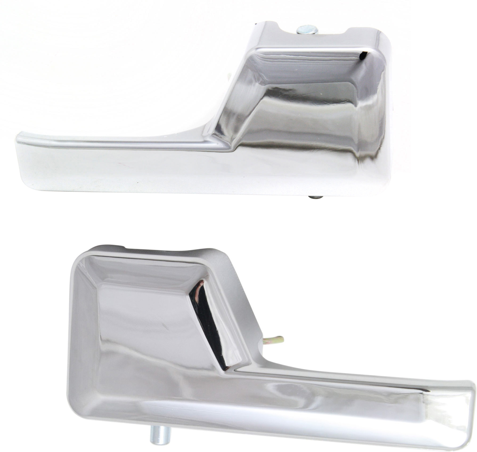 AM EDGE 07-11 MKX 07-11 FRONT INTERIOR DOOR HANDLE RH AND LH All Chrome SKU SET REPF462185C Partslink FO1353153 FO1352153 OEM 7T4Z7822600BA 7T4Z7822601BA
