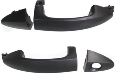 AM FIESTA 11-19 FRONT EXTERIOR DOOR HANDLE RH AND LH Outside Primed Handle+Cover =REAR RH LH HB Sdn SKU SET REPF462193 OEM 8A61AA22404BCXWAA 8A61A218B08D