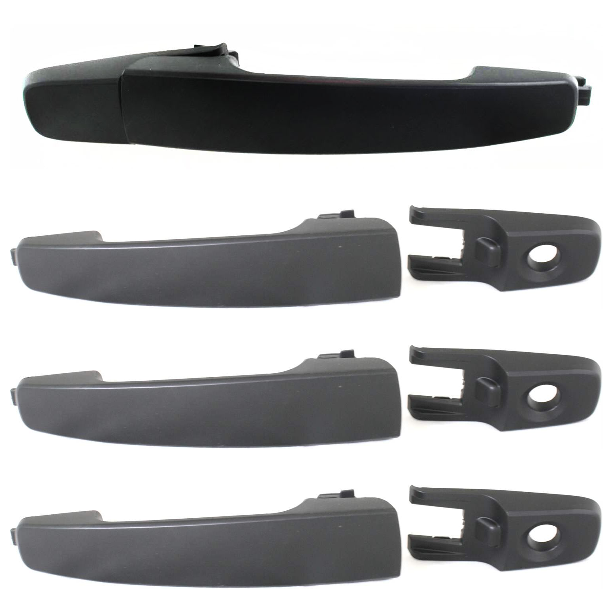 AM FOCUS 08-11 FRONT AND REAR DOOR EXTERIOR HANDLE RH AND LH Primed SKU SET REPF462337 B Partslink FDH010117 OEM 8S4Z5422404BAPTM 8S4Z54218A14B