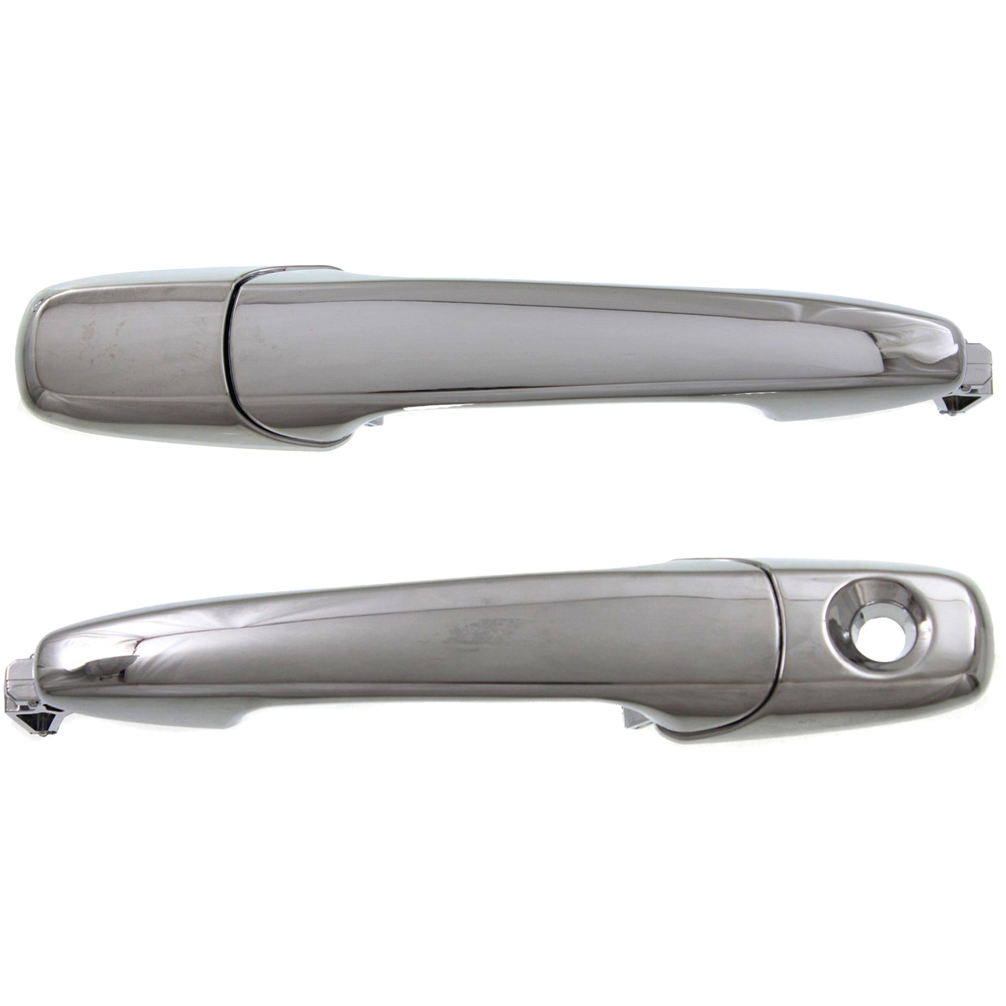 AM FUSION 06-12 FRONT DOOR HANDLE RH AND LH Outside All Chrome w Cap SKU SET REPF462379 OEM AH6Z5422404BA