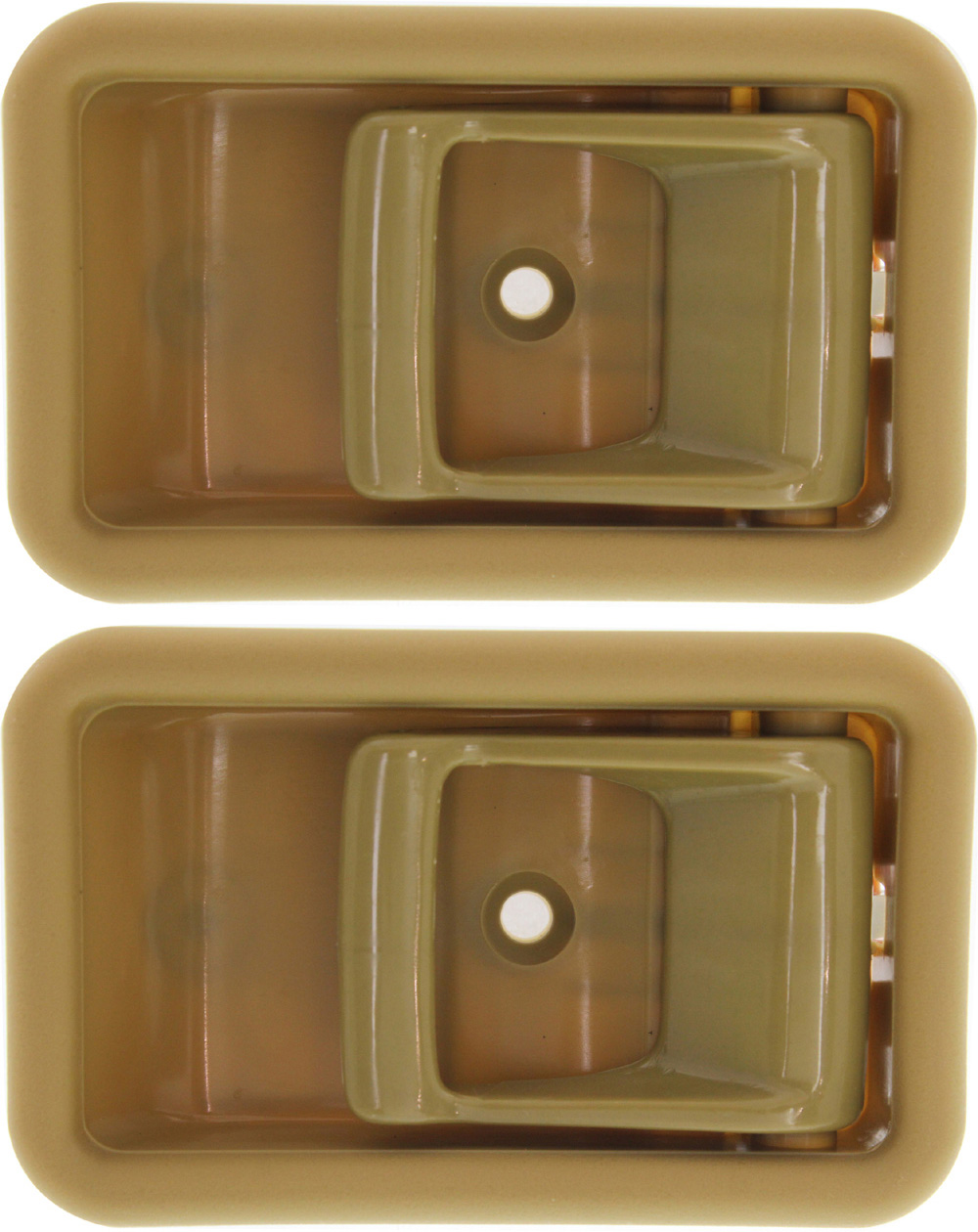 AM ESCORT 94-96 FRONT DOOR HANDLE RH AND LH Inner Beige Plastic SKU SET REPF462521-2 OEM F1CZ5822600BE