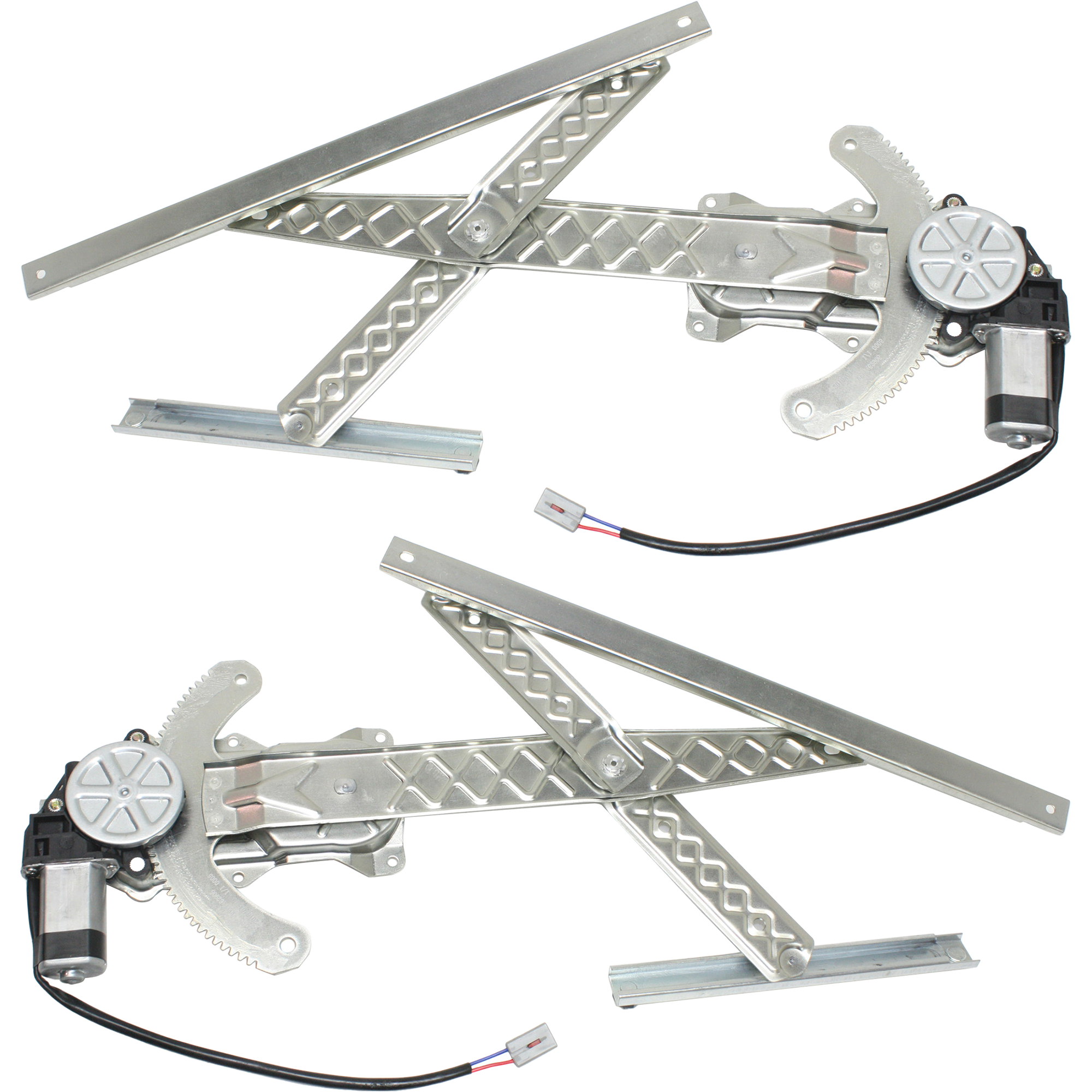 AM EXPEDITION 97-02 FRONT WINDOW REGULATOR RH AND LH Power w Motor Set of 2 SKU SET REPF462905 Partslink FO1351148 FO1350148 OEM XL1Z7823208AA XL1Z7823209AA