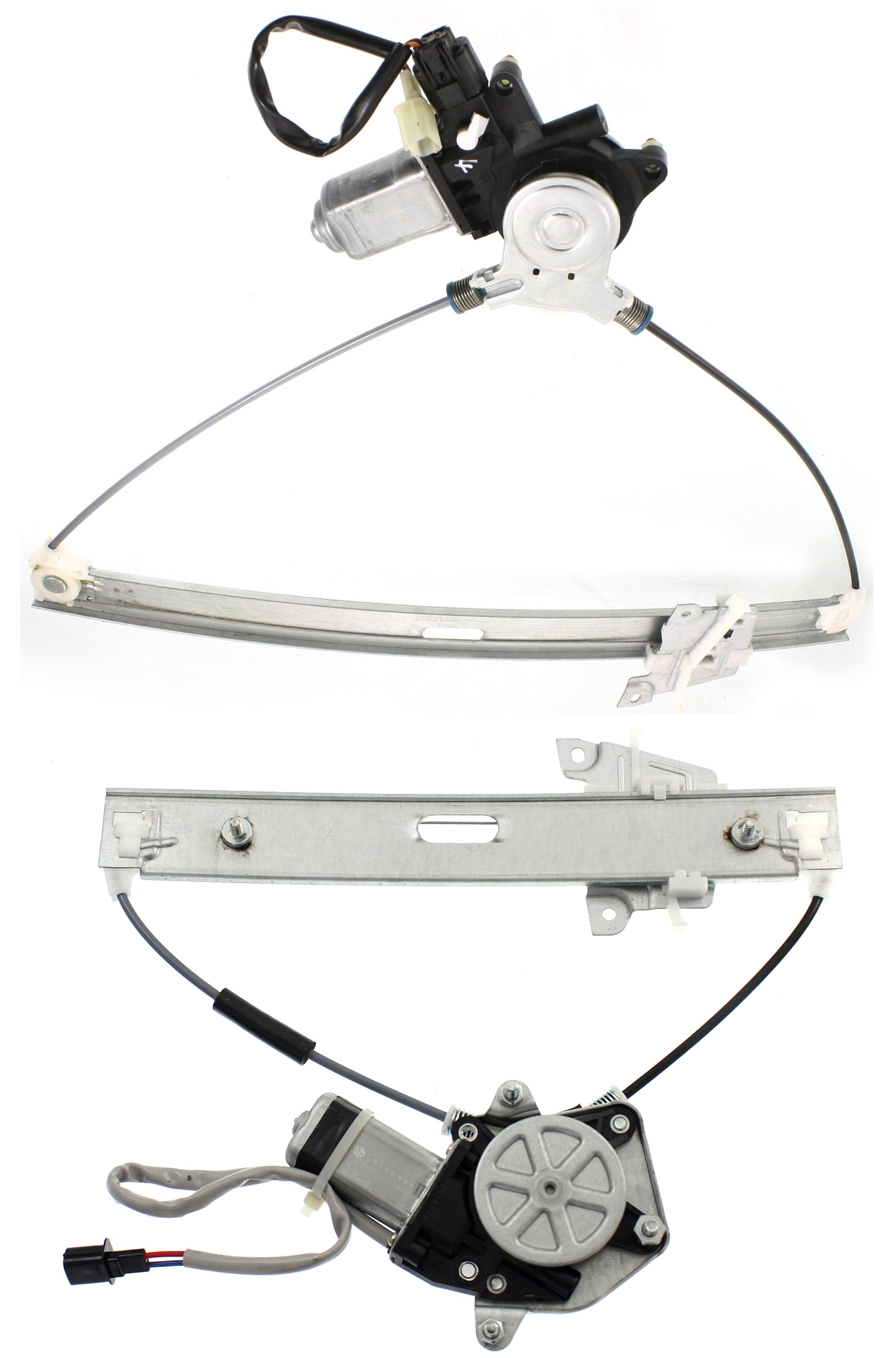 AM ESCAPE 01-07 MARINER 05-07 FRONT AND REAR WINDOW REGULATOR RH Power w Motor SKU SET REPF462907-2R Partslink FO1351130 FO1551116 OEM 2L8Z7823200BA 6L8Z7827000BA