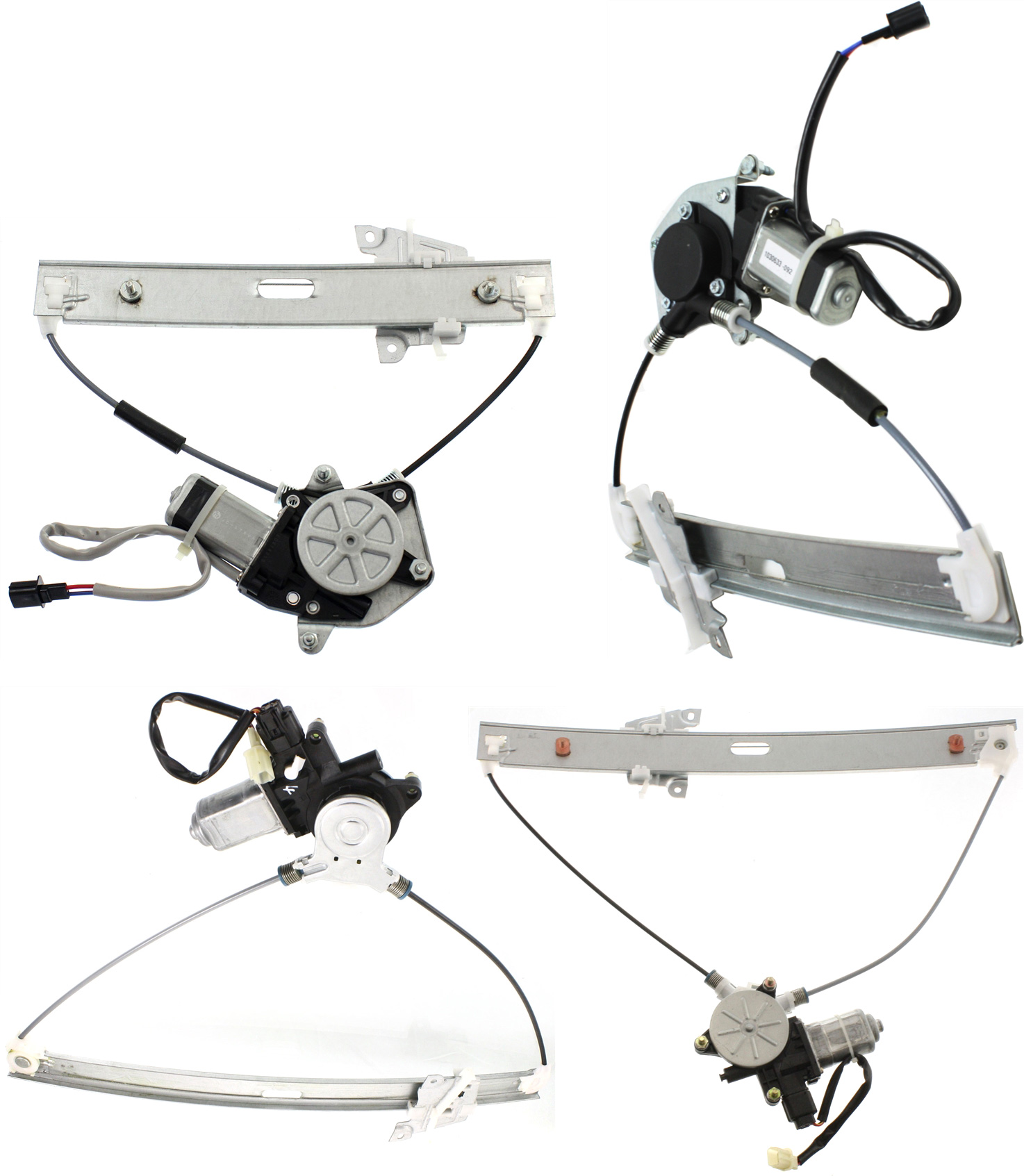 AM ESCAPE 01-07 MARINER 05-07 FRONT AND REAR WINDOW REGULATOR RH AND LH Power w Motor SKU SET REPF462907-4 Partslink FO1351130 FO1350130 FO1551116 FO1550116 OEM 2L8Z7823200BA 2L8Z7823201BA 6L