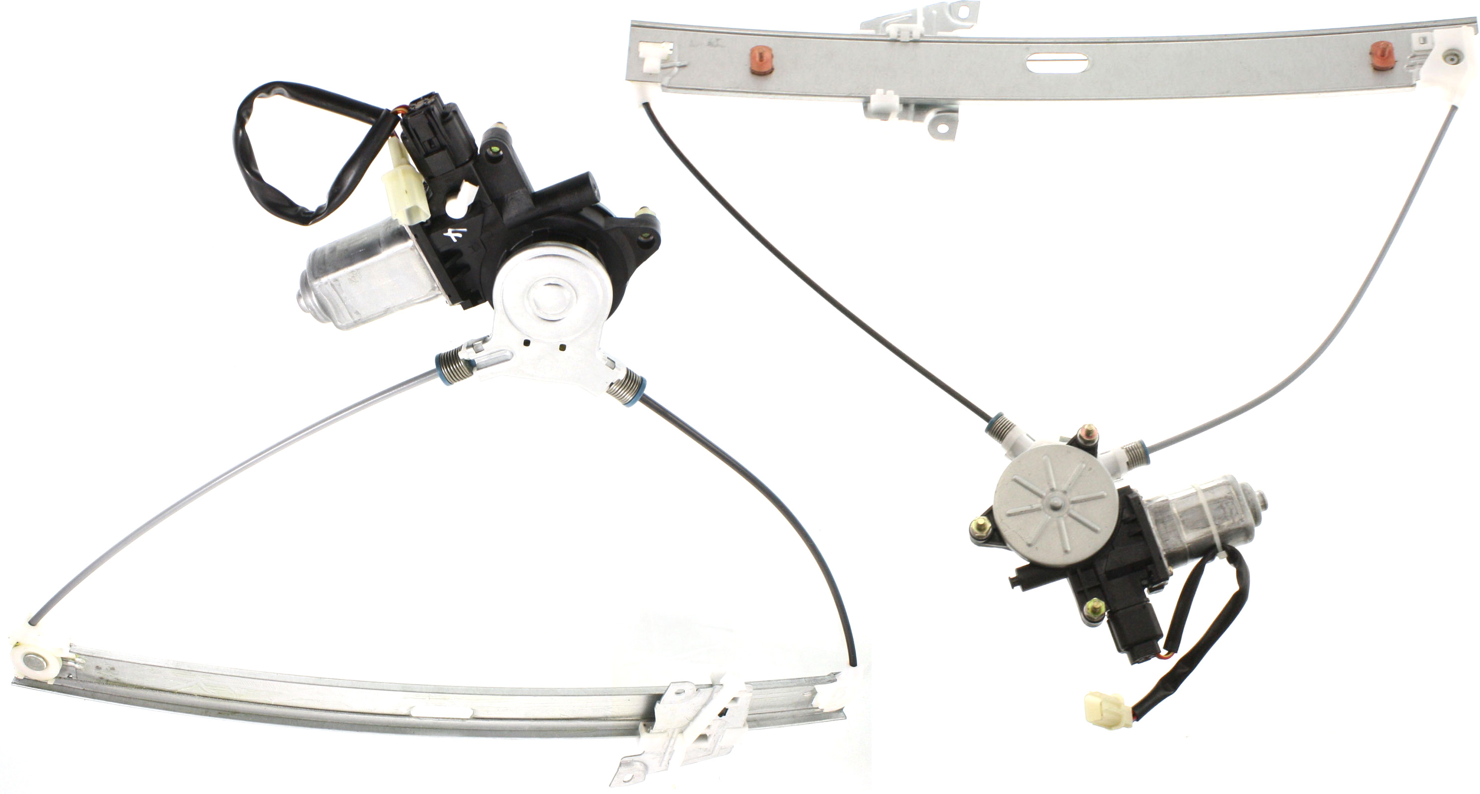 AM ESCAPE 01-07 MARINER 05-07 FRONT WINDOW REGULATOR RH AND LH Power w Motor SKU SET REPF462907 Partslink FO1351130 FO1350130 OEM 2L8Z7823200BA 2L8Z7823201BA